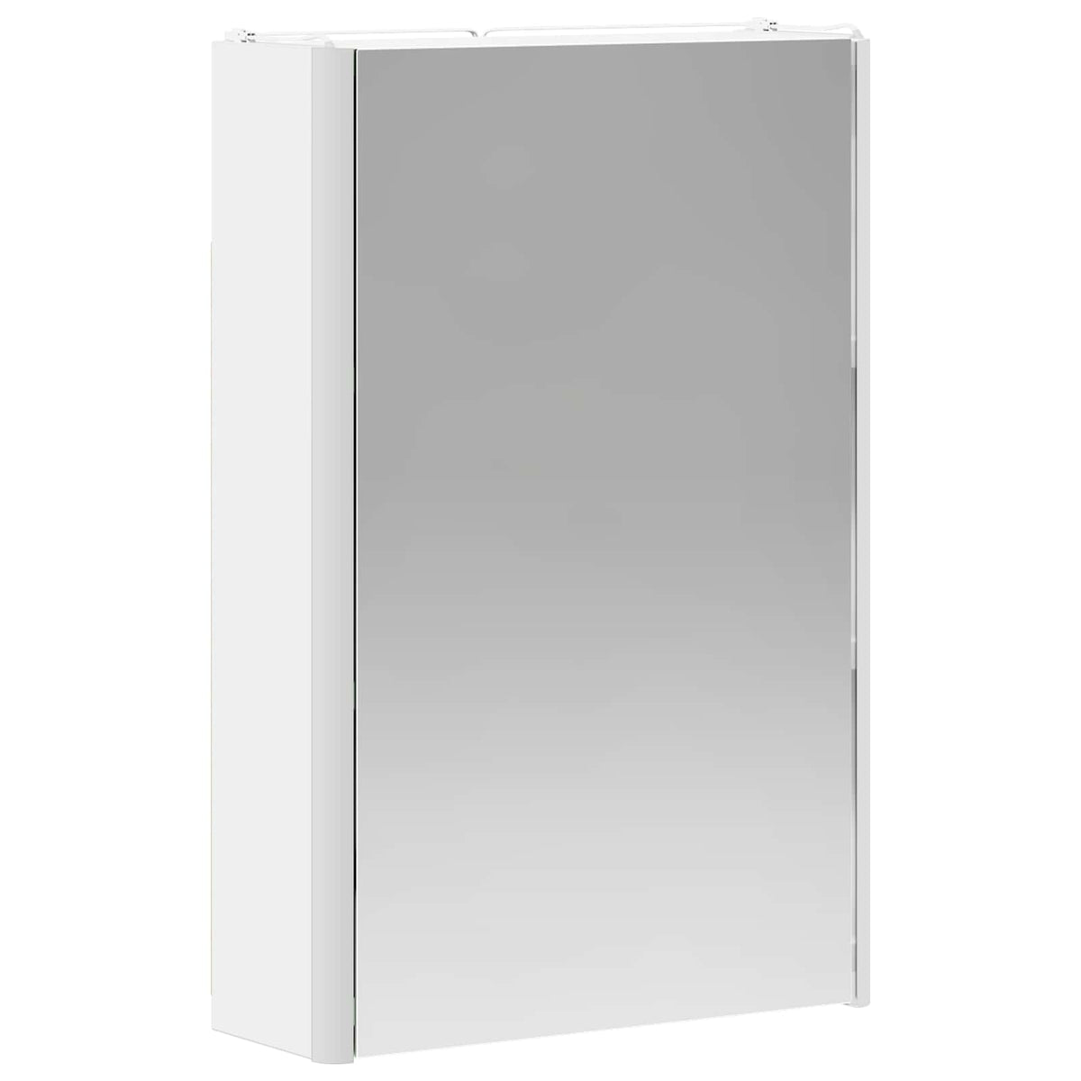 Badeværelsesspejlskab Hvid 33 x 11,5 x 50 cm Konstrueret træ