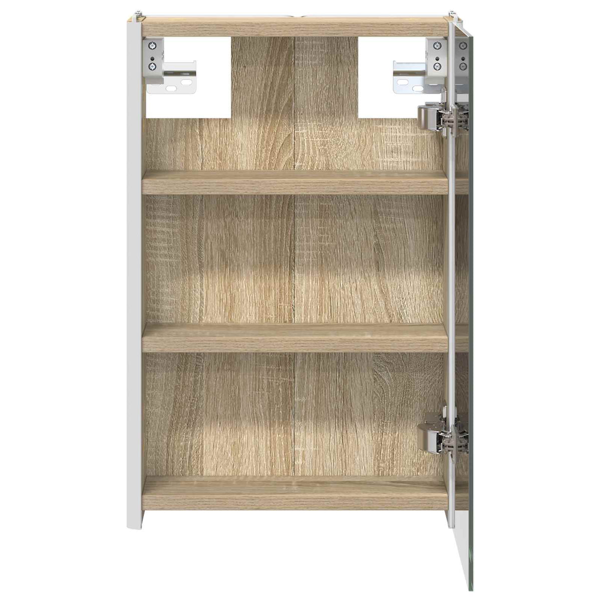 Badeværelsesspejlskab Sonoma eg 33 x 11,5 x 50 cm