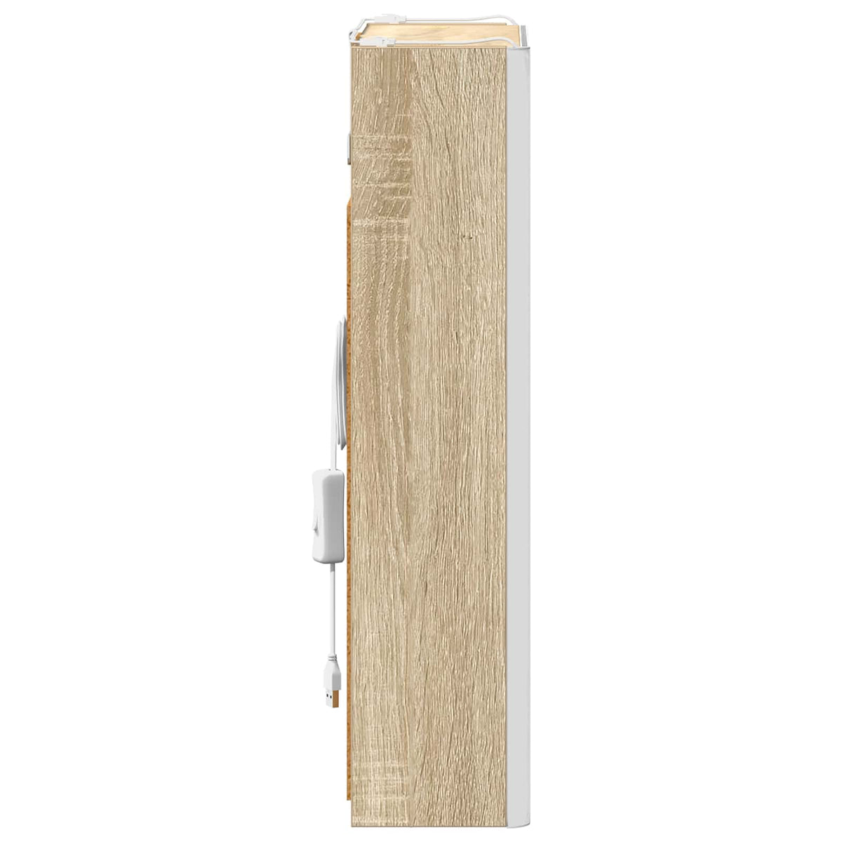 Badeværelsesspejlskab Sonoma eg 33 x 11,5 x 50 cm