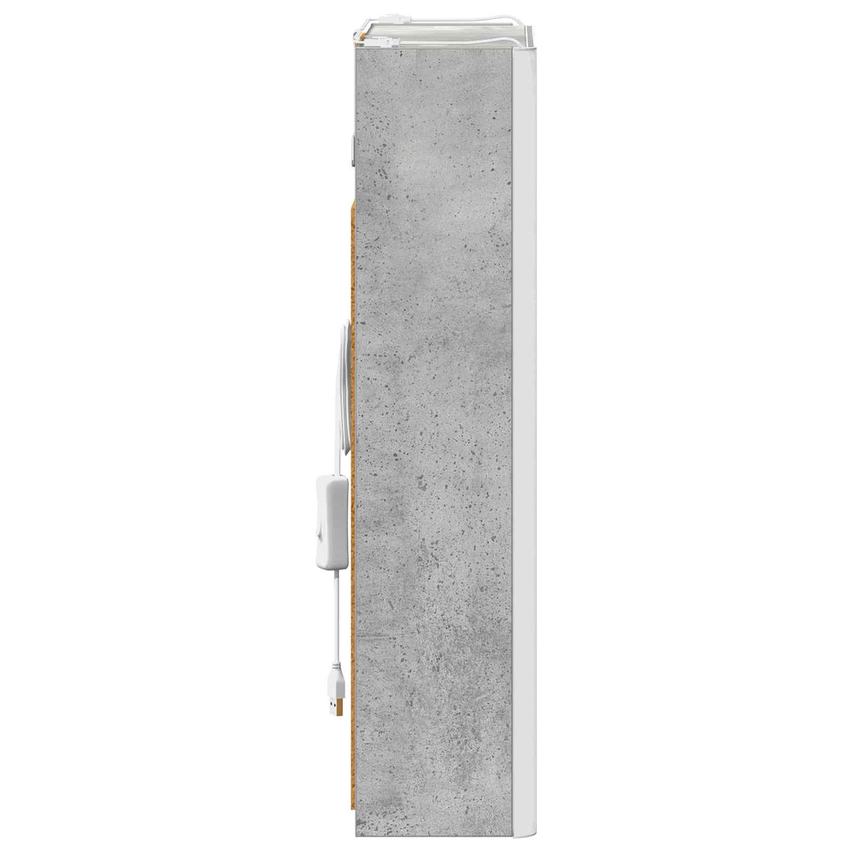Badeværelsesspejlskab Beton Grå 33 x 11,5 x 50 cm
