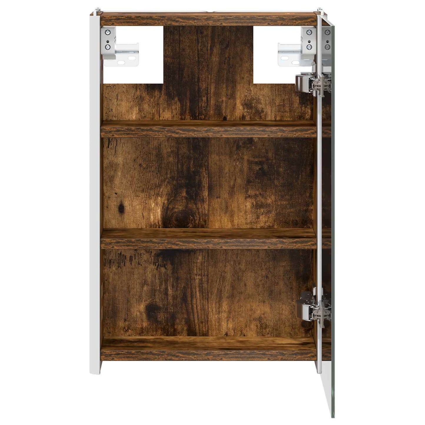 Badeværelsesspejlskab Røget eg 33 x 11,5 x 50 cm