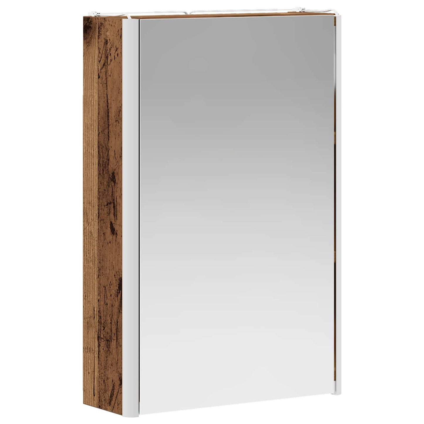 Badeværelsesspejlskab Gammelt træ 33 x 11,5 x 50 cm
