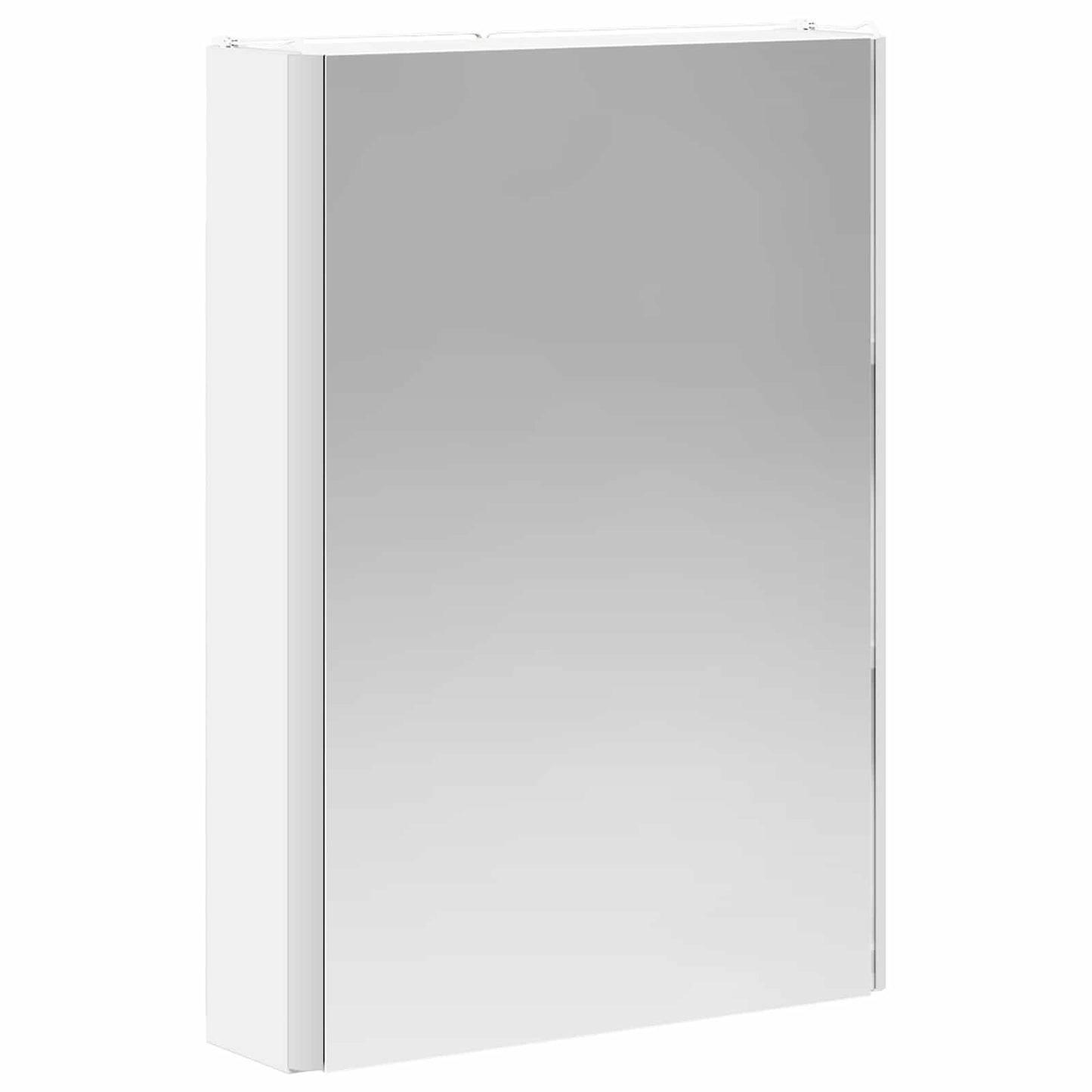 Badeværelsesspejlskab Hvid 43 x 11,5 x 60,5 cm Konstrueret træ
