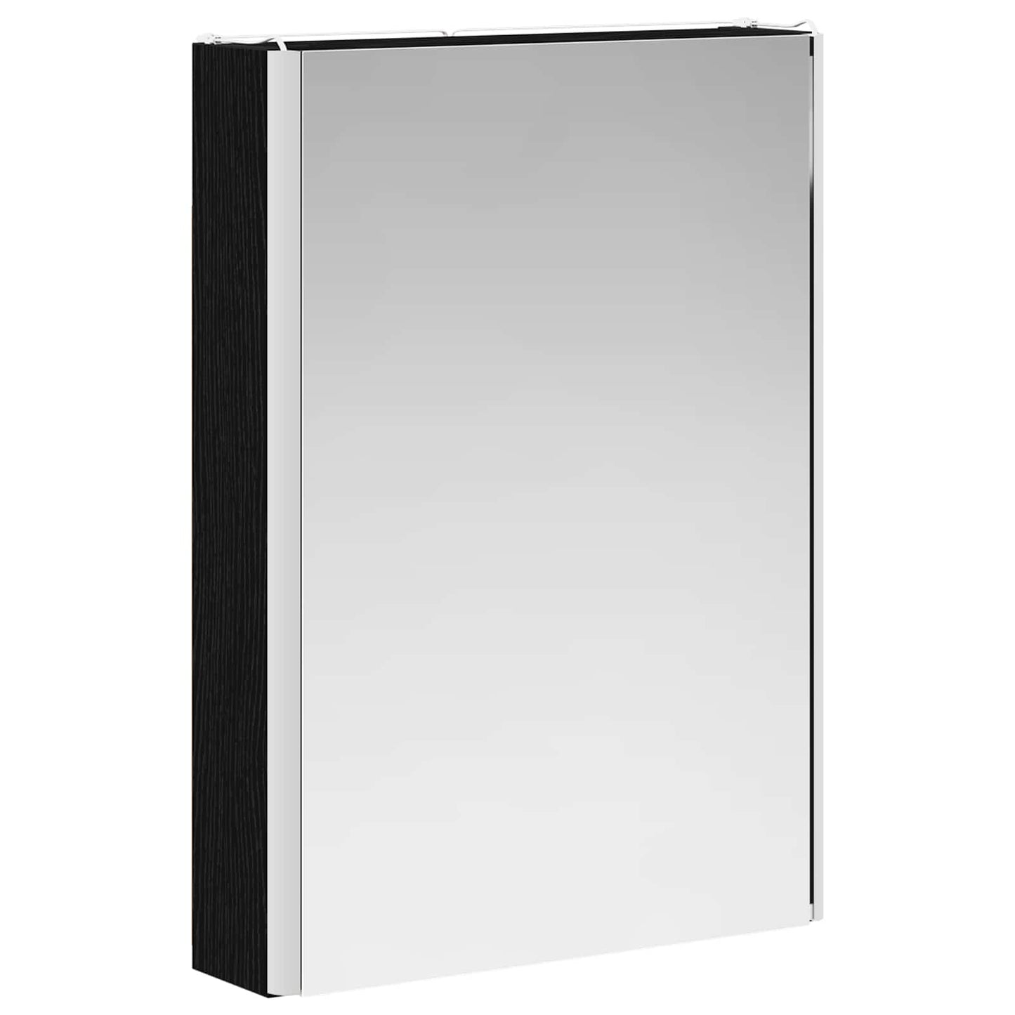 Badeværelsesspejlskab Sort eg 43 x 11,5 x 60,5 cm