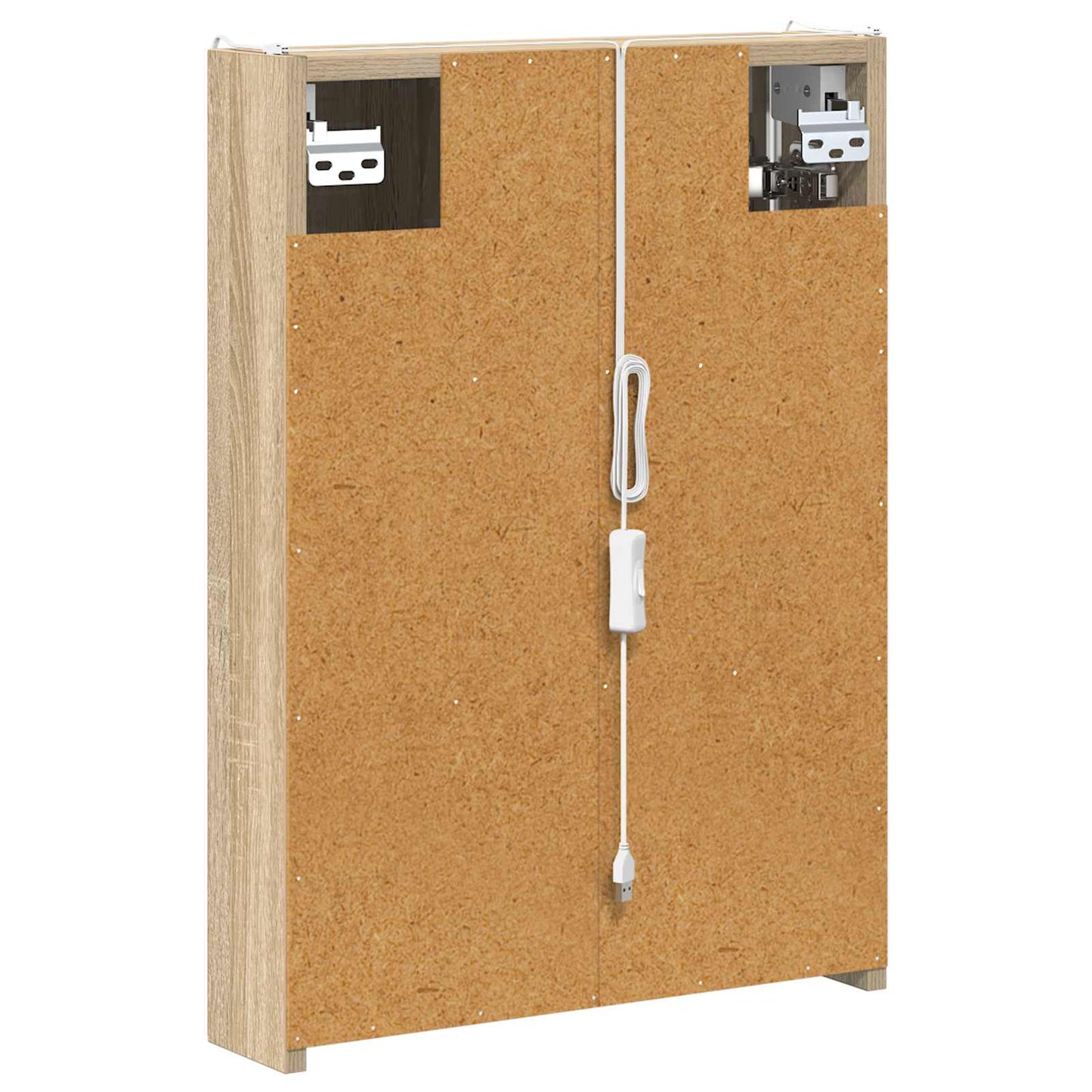 Badeværelsesspejlskab Sonoma eg 43 x 11,5 x 60,5 cm