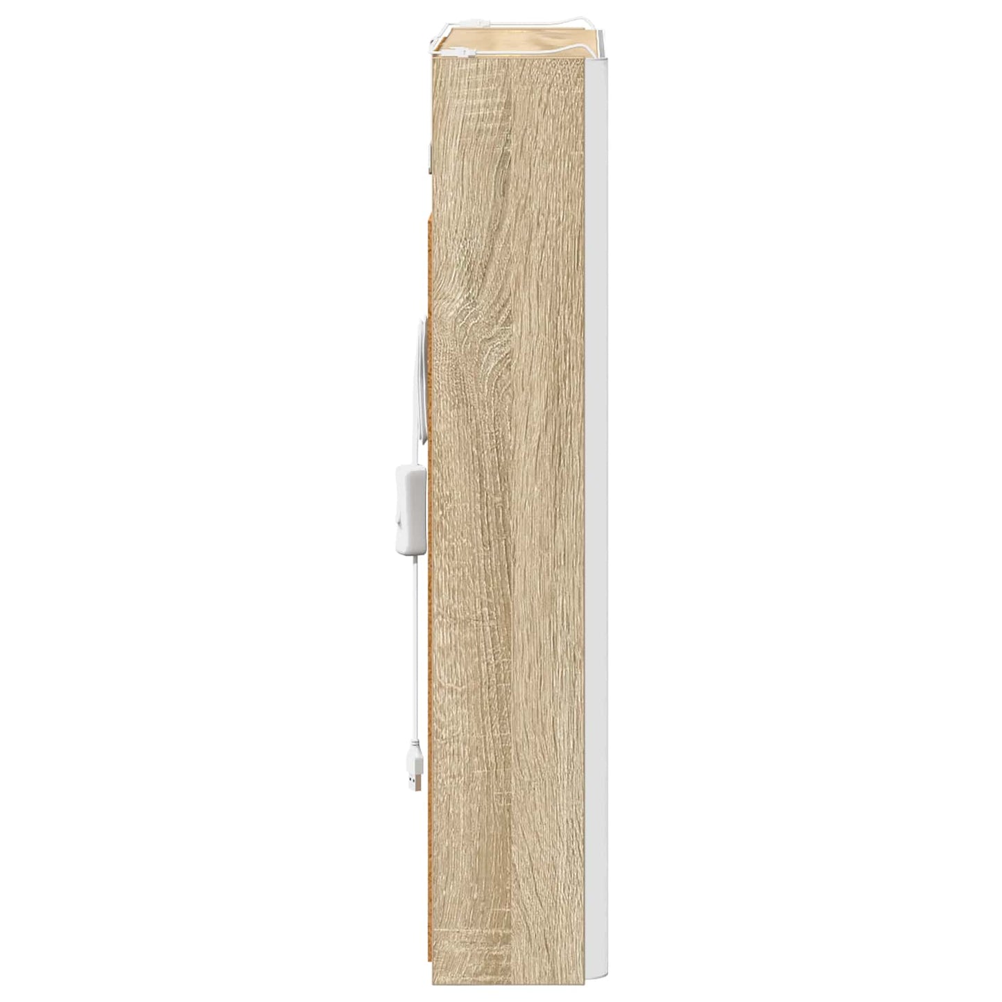 Badeværelsesspejlskab Sonoma eg 43 x 11,5 x 60,5 cm