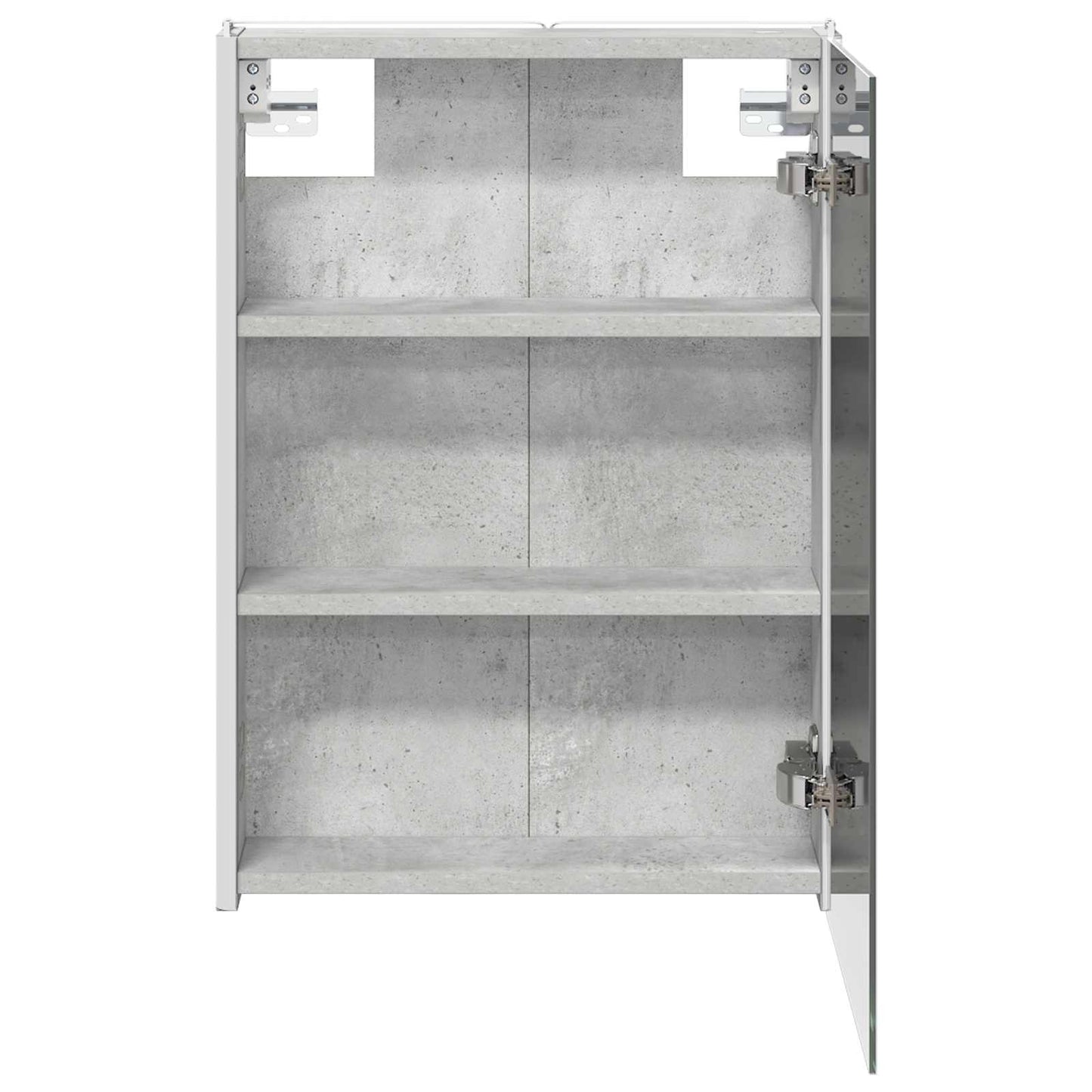 Badeværelsesspejlskab Beton Grå 43 x 11,5 x 60,5 cm