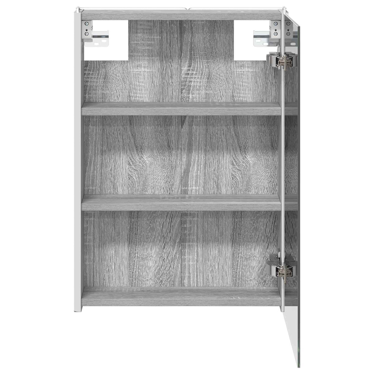 Badeværelsesspejlskab Grå Sonoma 43 x 11,5 x 60,5 cm