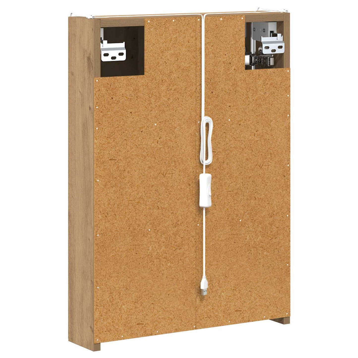 Badeværelsesspejlskab Artisan eg 43 x 11,5 x 60,5 cm