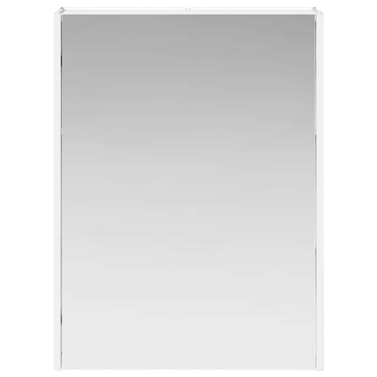 Badeværelsesspejlskab Hvid 53,5 x 15,5 x 70 cm Konstrueret træ