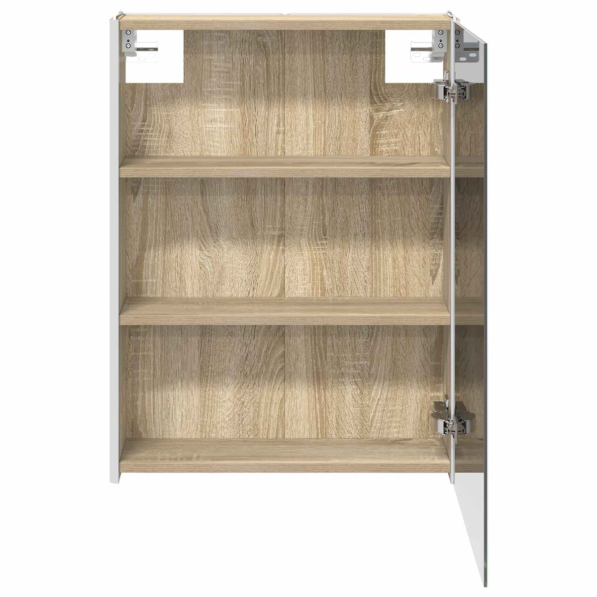 Badeværelsesspejlskab Sonoma eg 53,5 x 15,5 x 70 cm