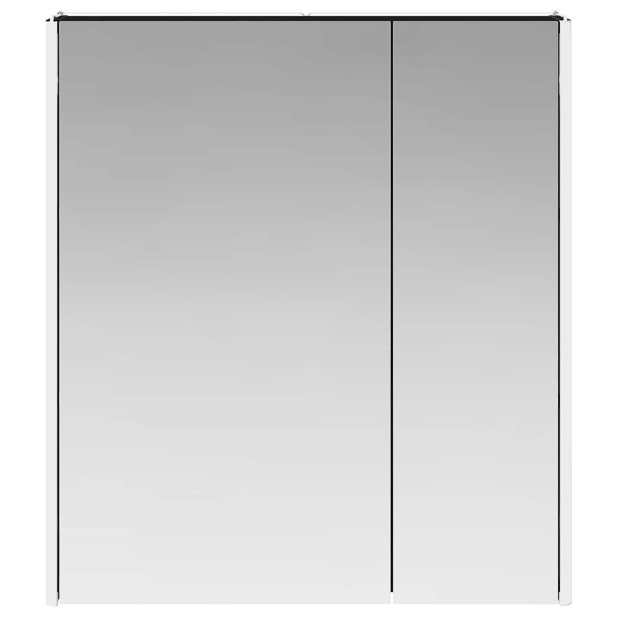 Badeværelsesspejlskab Sort eg 63,5 x 15,5 x 70 cm