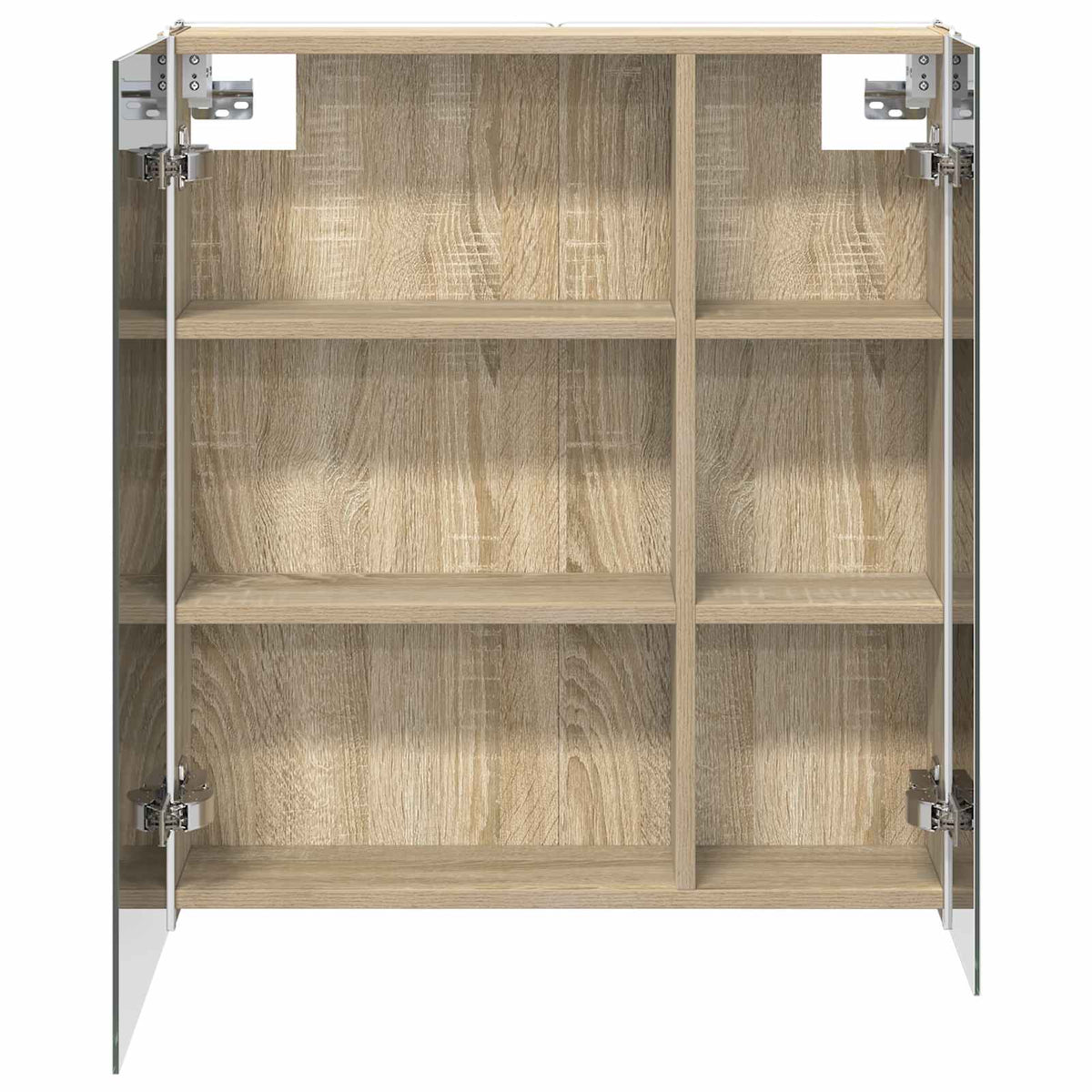Badeværelsesspejlskab Sonoma eg 63,5 x 15,5 x 70 cm