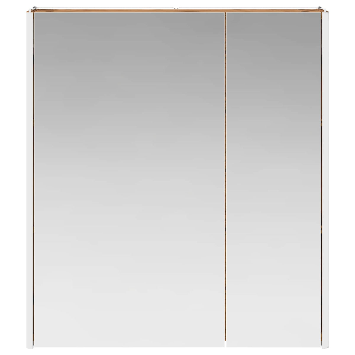 Badeværelsesspejlskab Gammelt træ 63,5 x 15,5 x 70 cm
