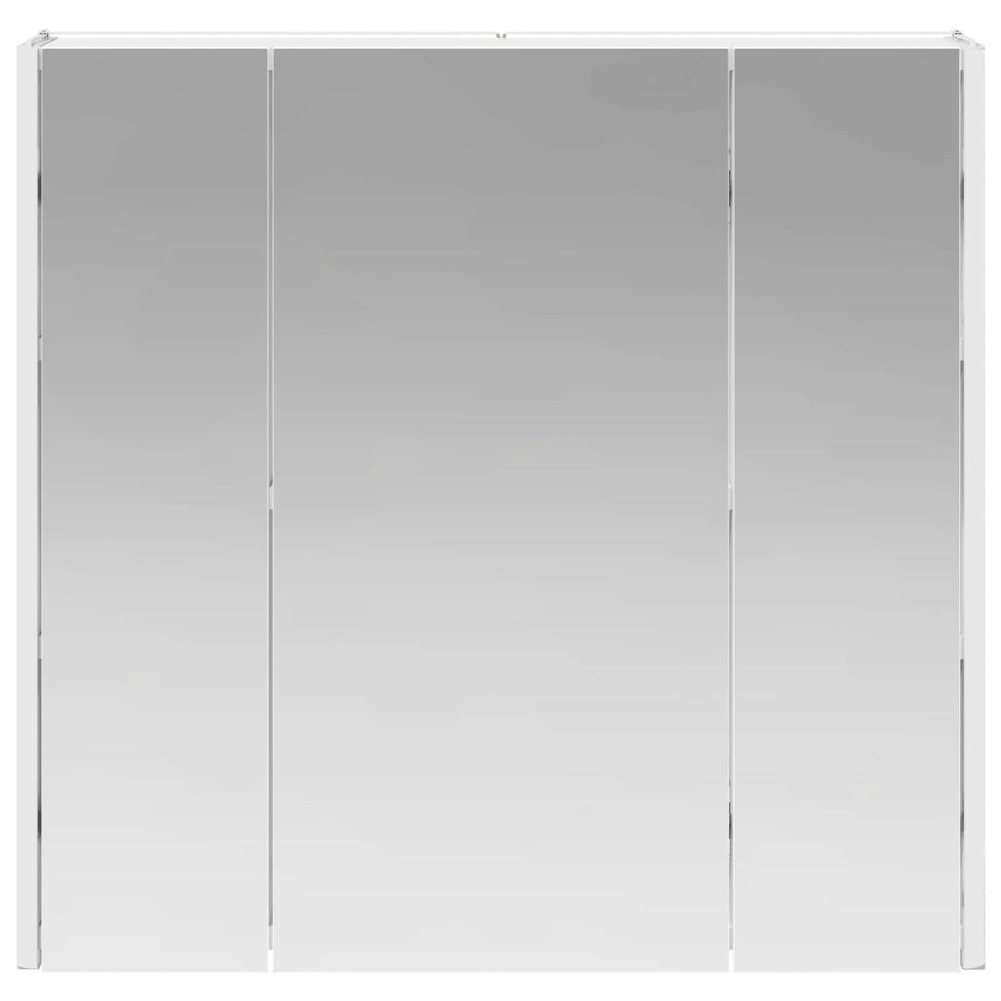 Badeværelsesspejlskab Hvid 63,5 x 15,5 x 60,5 cm