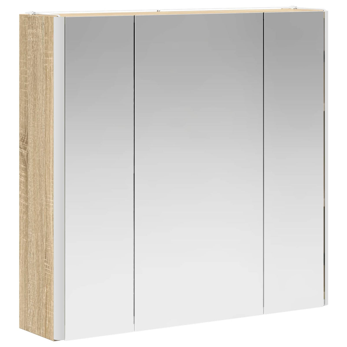 Badeværelsesspejlskab Sonoma eg 63,5 x 15,5 x 60,5 cm