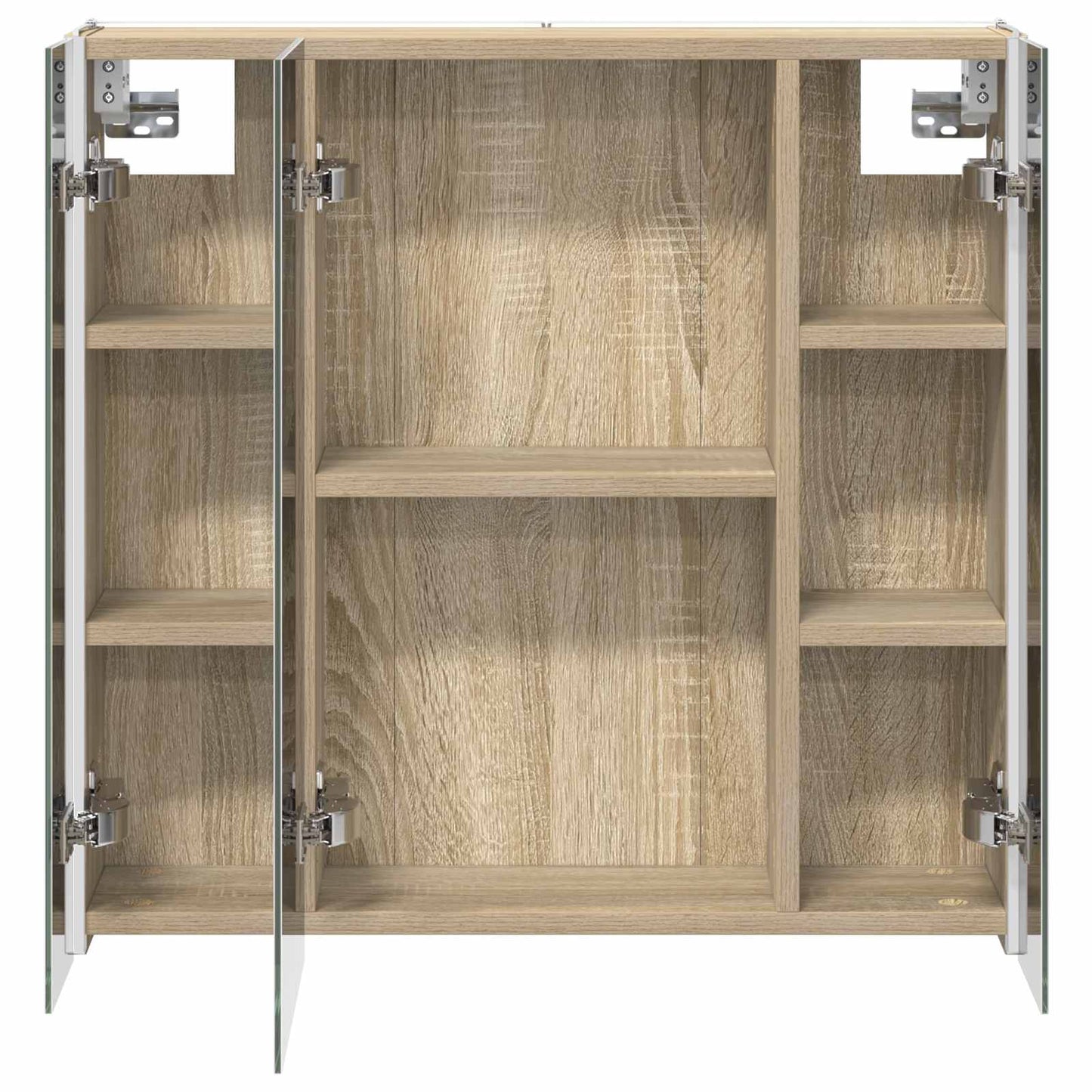 Badeværelsesspejlskab Sonoma eg 63,5 x 15,5 x 60,5 cm