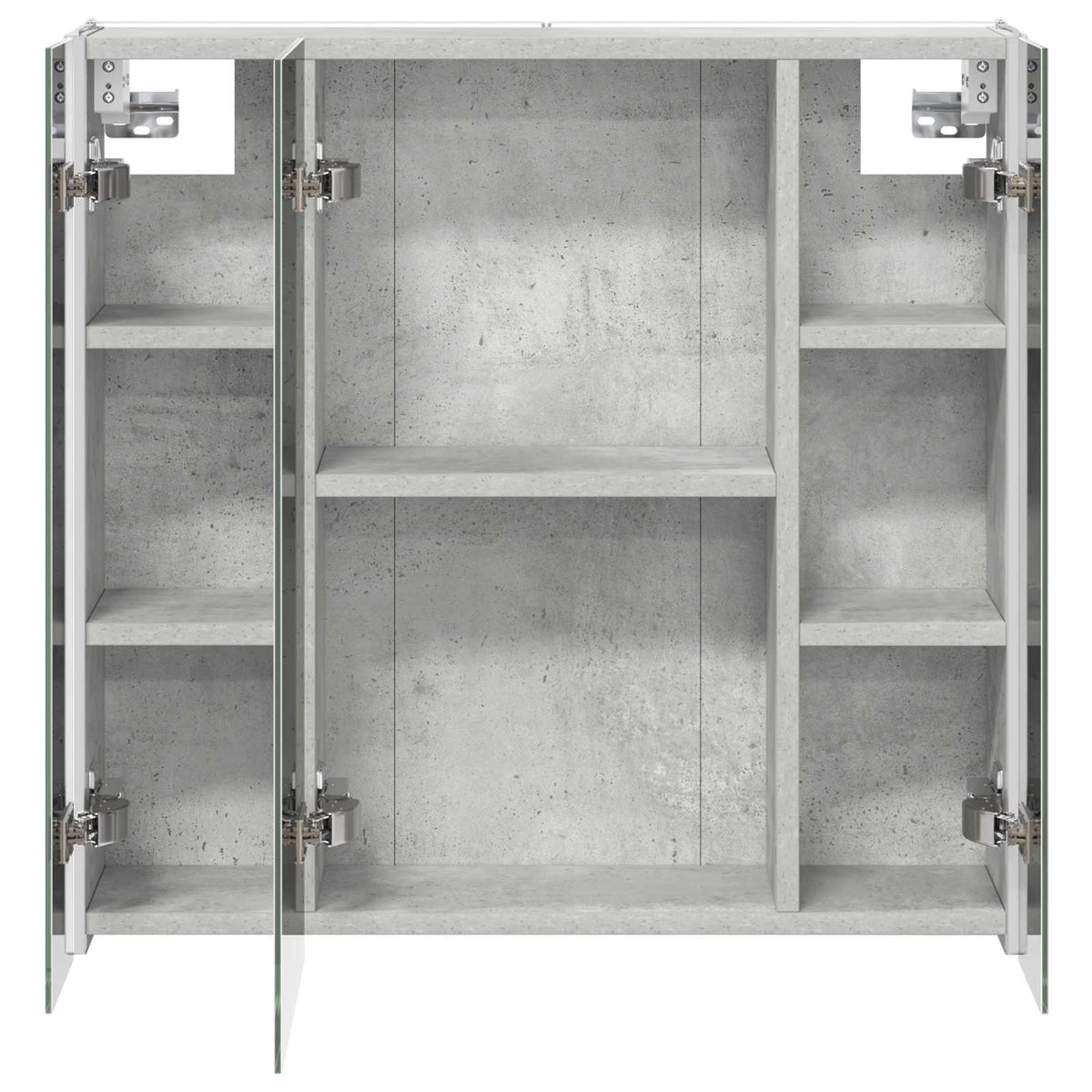 Badeværelsesspejlskab Beton Grå 63,5 x 15,5 x 60,5 cm