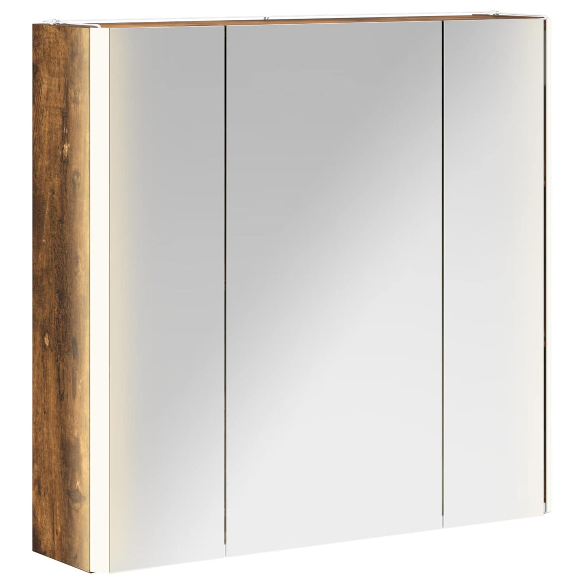 Badeværelsesspejlskab Røget eg 63,5 x 15,5 x 60,5 cm