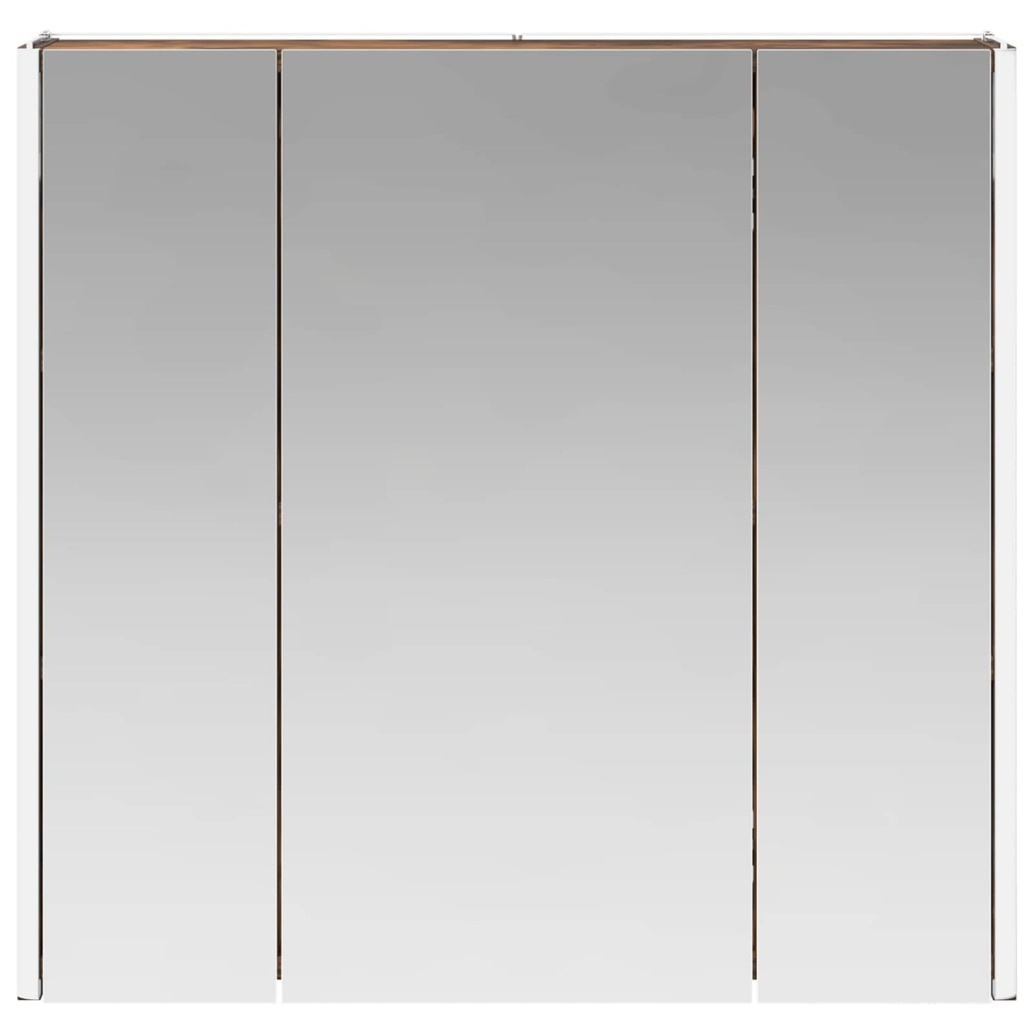 Badeværelsesspejlskab Røget eg 63,5 x 15,5 x 60,5 cm
