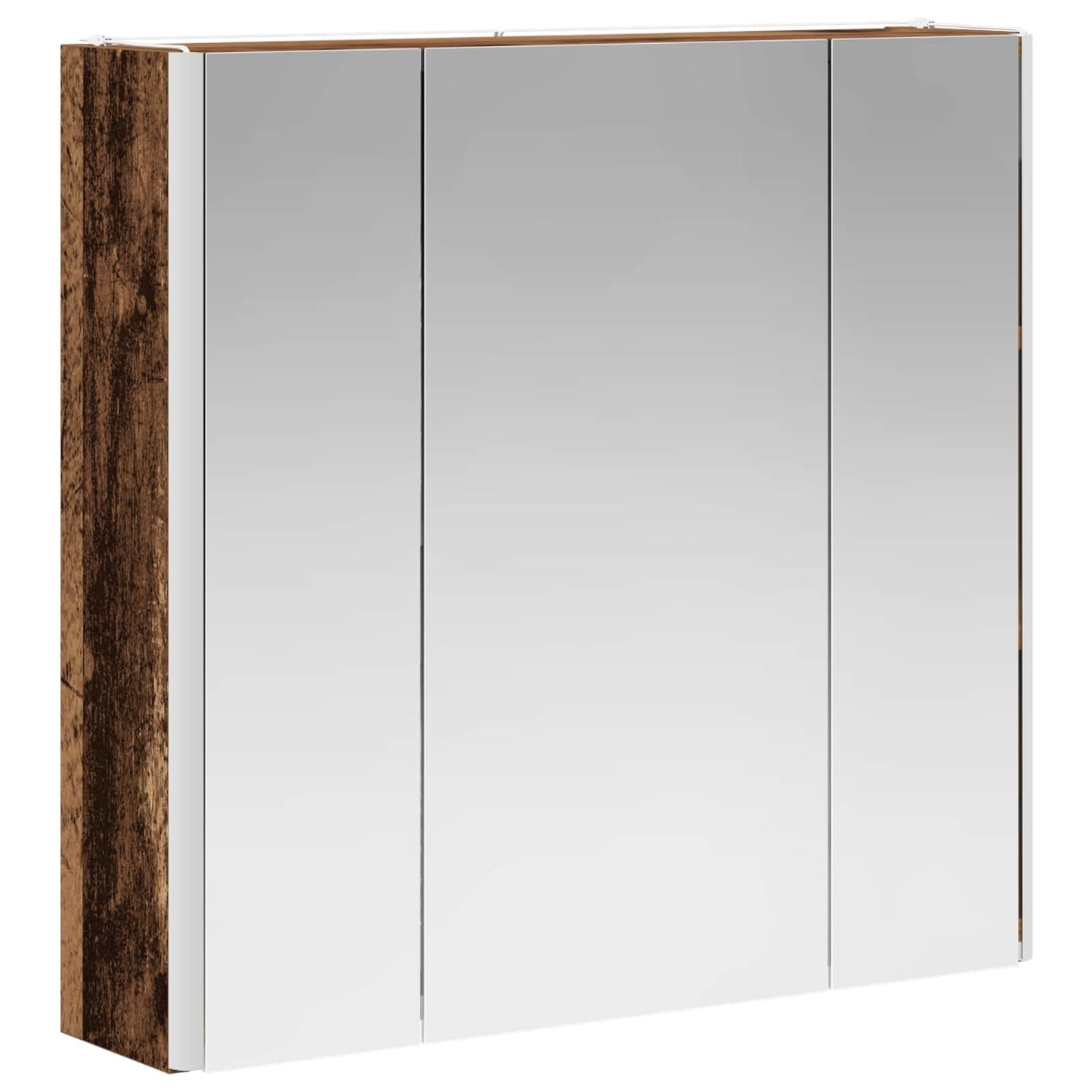 Badeværelsesspejlskab Gammelt træ 63,5 x 15,5 x 60,5 cm
