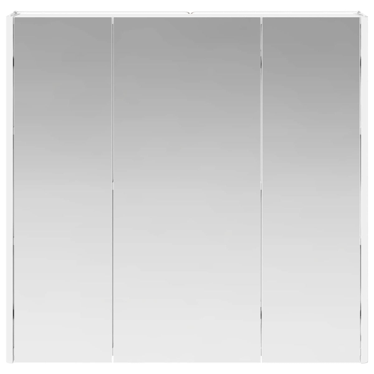 Badeværelsesspejlskab Hvid 73.5 x 15.5 x 70 cm Konstrueret træ