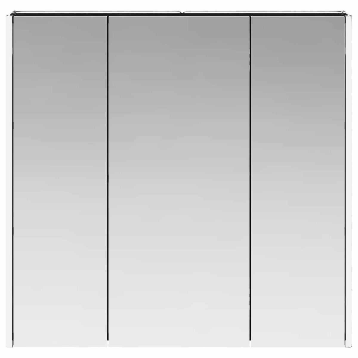 Badeværelsesspejlskab Sort eg 73.5 x 15.5 x 70 cm
