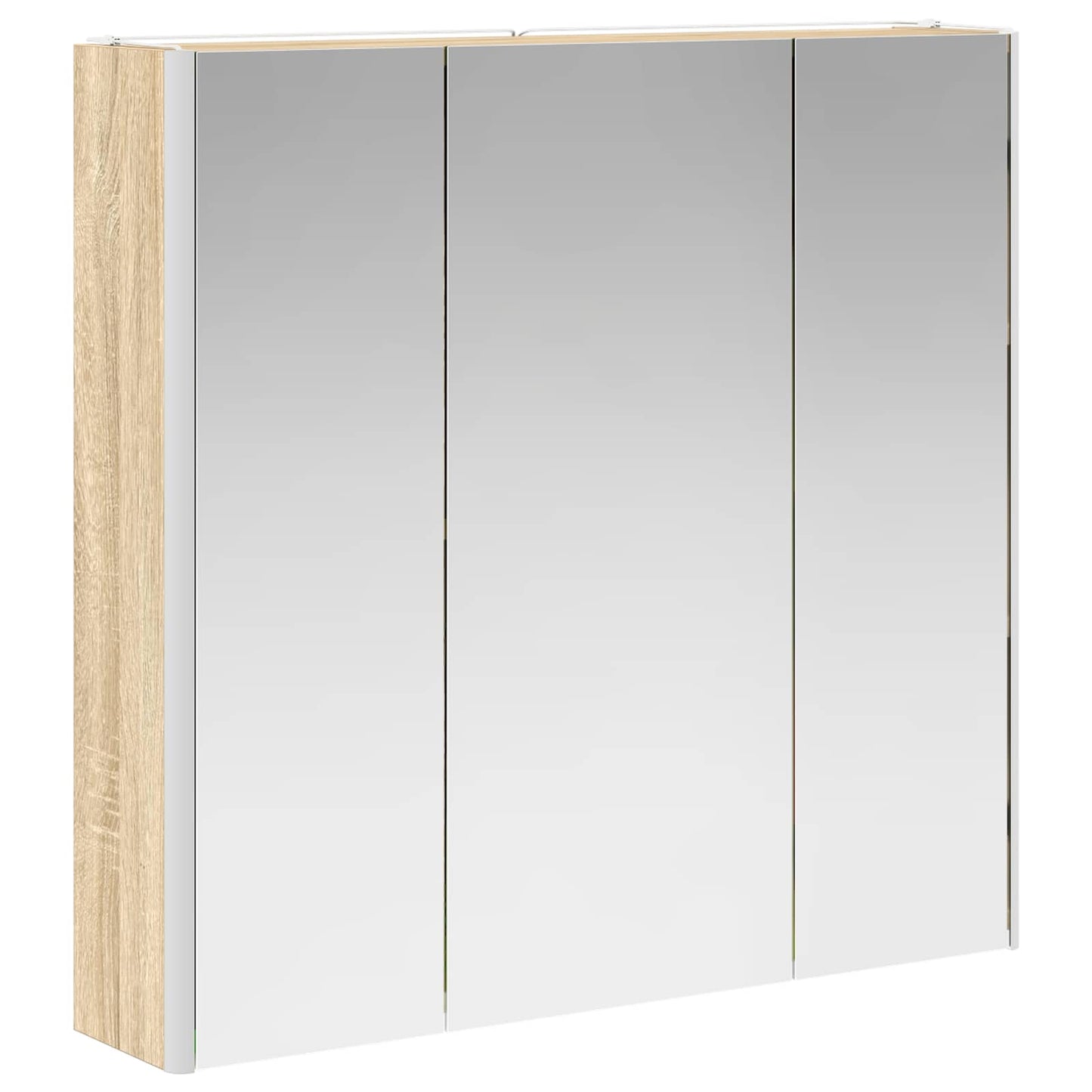 Badeværelsesspejlskab Sonoma eg 73.5 x 15.5 x 70 cm