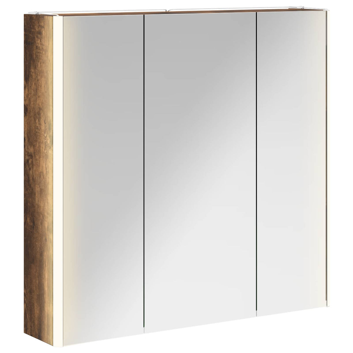 Badeværelsesspejlskab Røget eg 73.5 x 15.5 x 70 cm