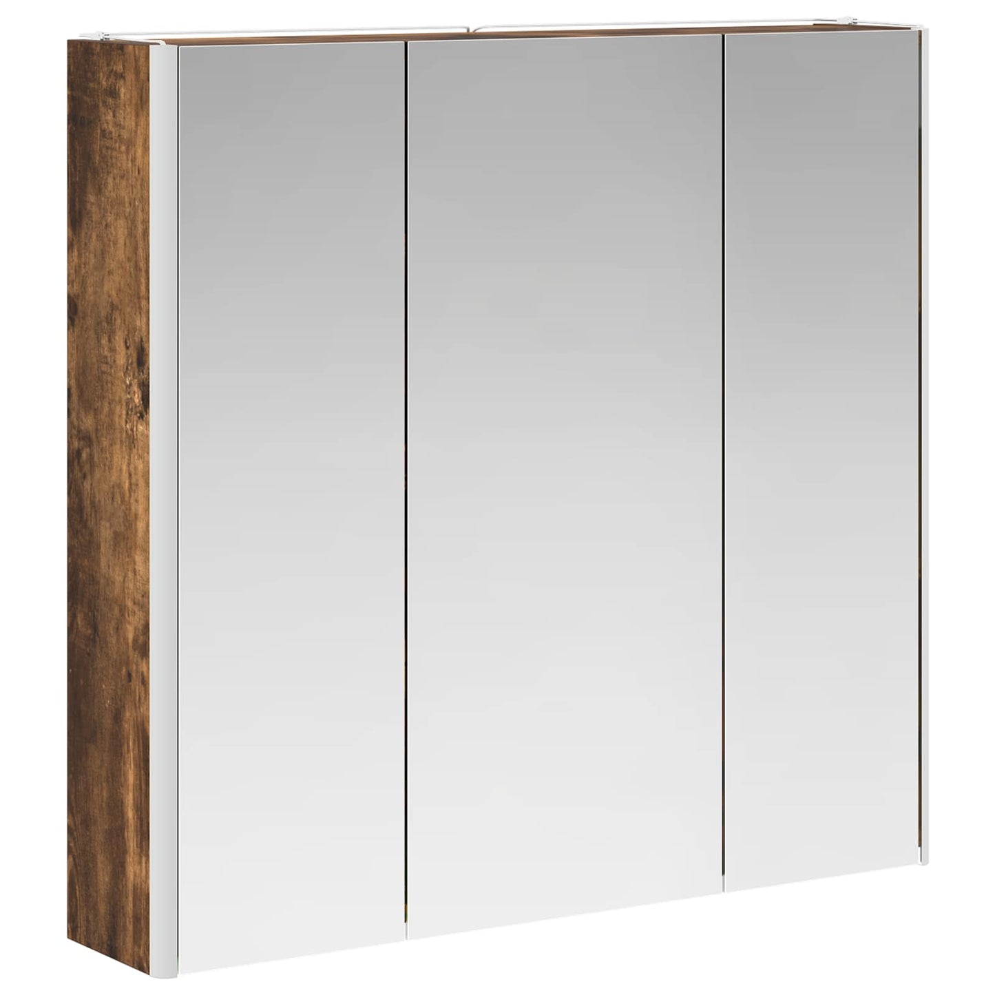 Badeværelsesspejlskab Røget eg 73.5 x 15.5 x 70 cm