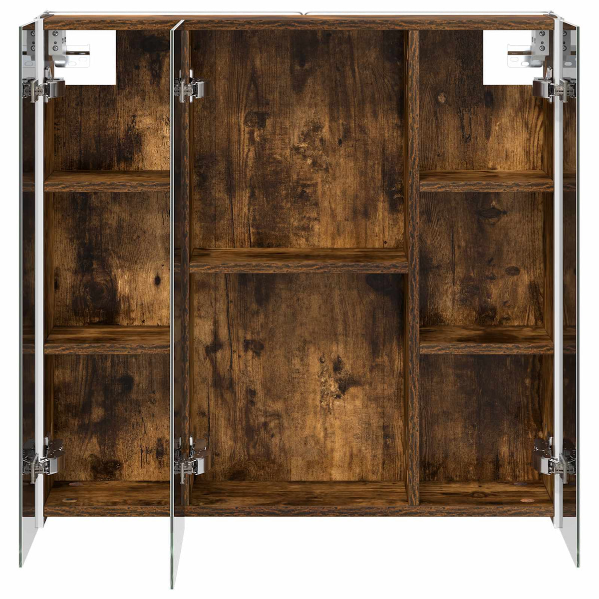 Badeværelsesspejlskab Røget eg 73.5 x 15.5 x 70 cm