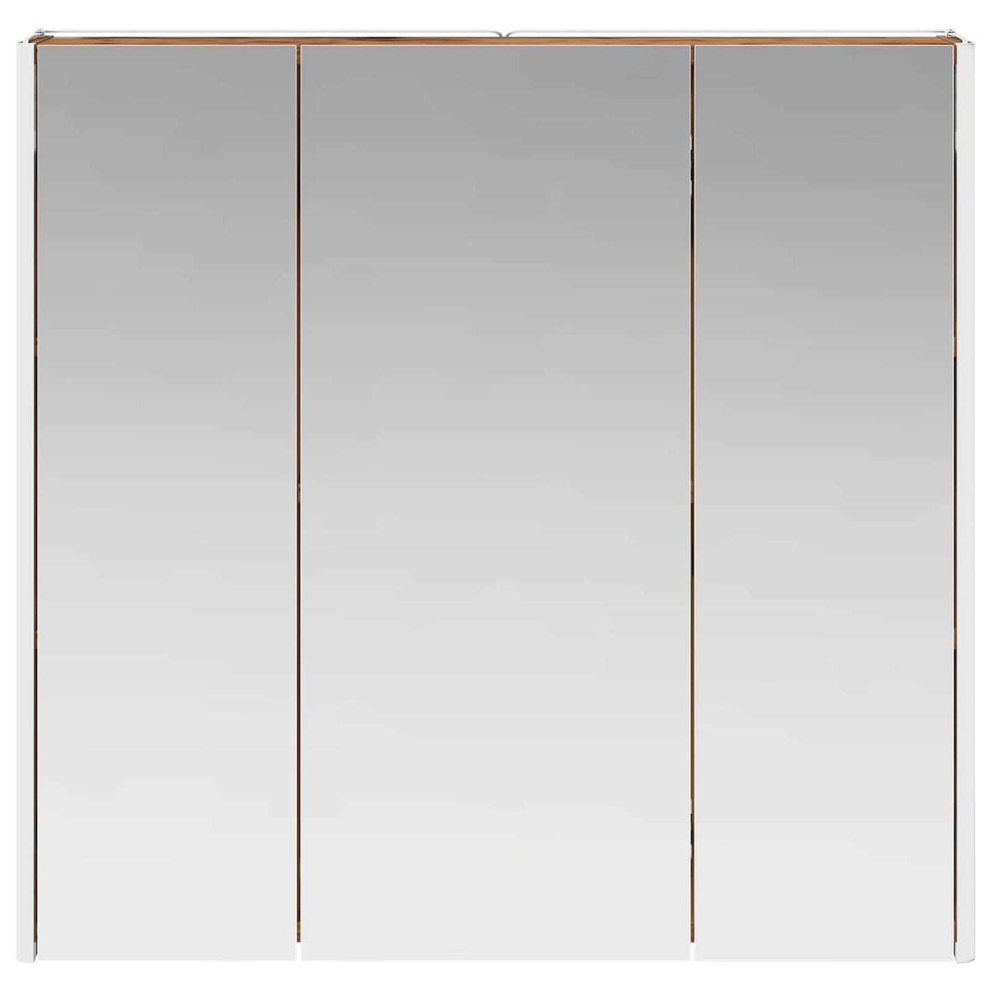 Badeværelsesspejlskab Gammelt træ 73.5 x 15.5 x 70 cm