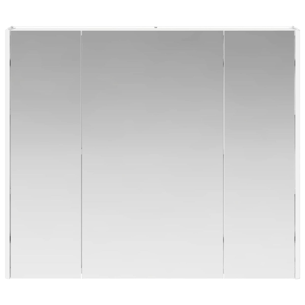 Badeværelsesspejlskab Hvid 83,5 x 15,5 x 70 cm Konstrueret træ