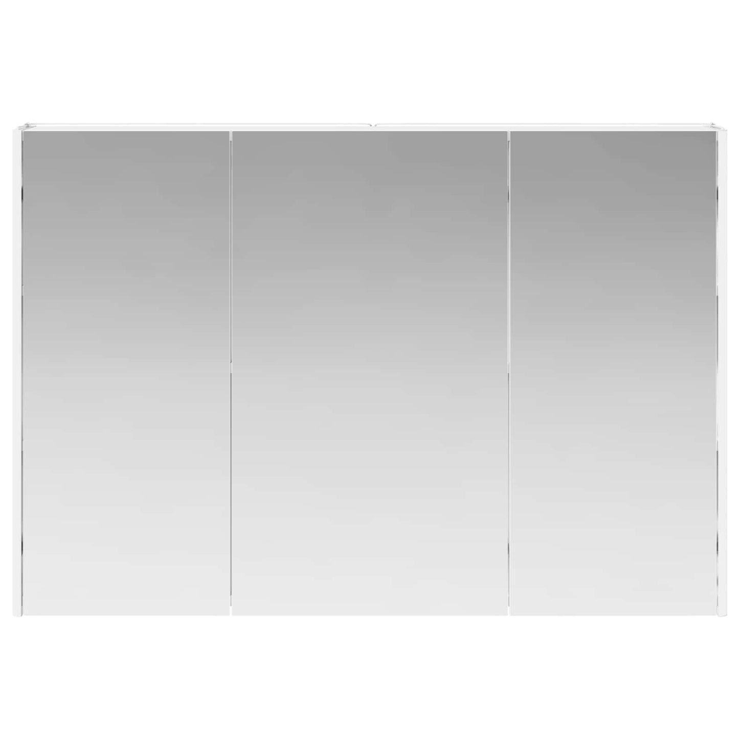 Badeværelsesspejlskab Hvid 103,5 x 15,5 x 70 cm Konstrueret træ