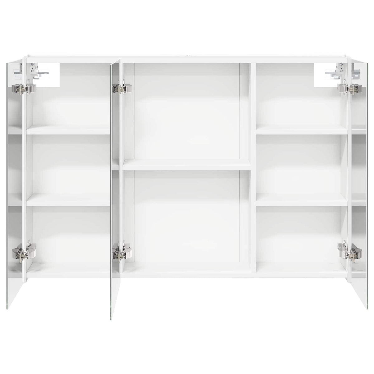 Badeværelsesspejlskab Hvid 103,5 x 15,5 x 70 cm Konstrueret træ