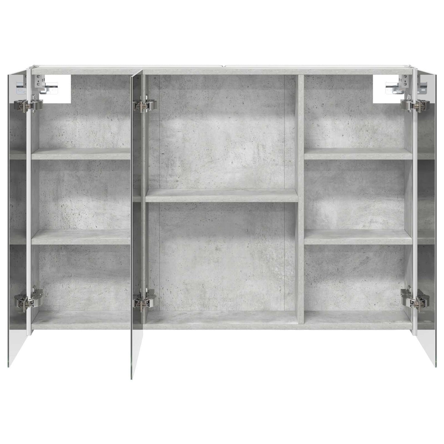 Badeværelsesspejlskab Beton Grå 103,5 x 15,5 x 70 cm