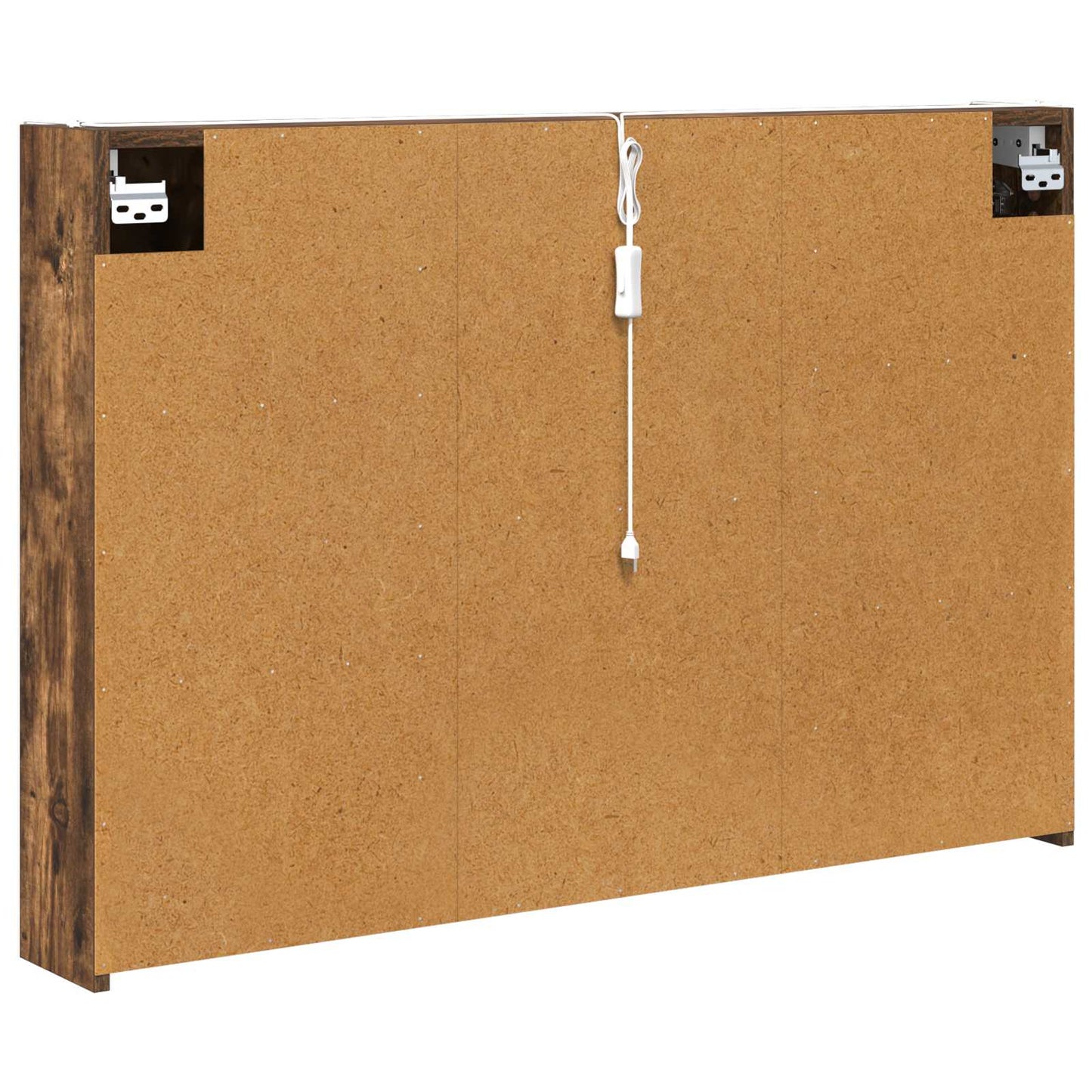Badeværelsesspejlskab Røget eg 103,5 x 15,5 x 70 cm