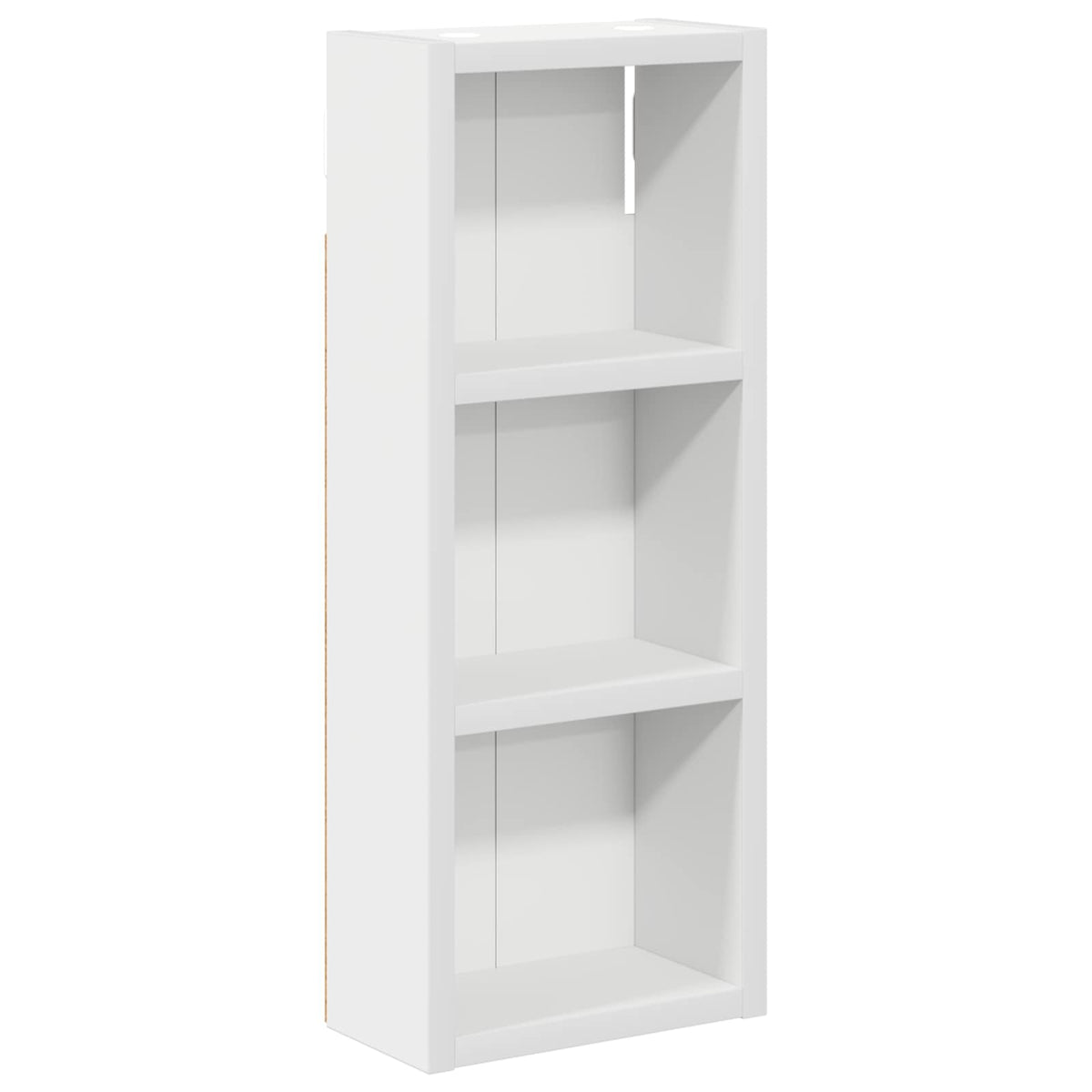 Badeværelsesvægskab Hvid 20 x 10 x 50 cm Konstrueret træ
