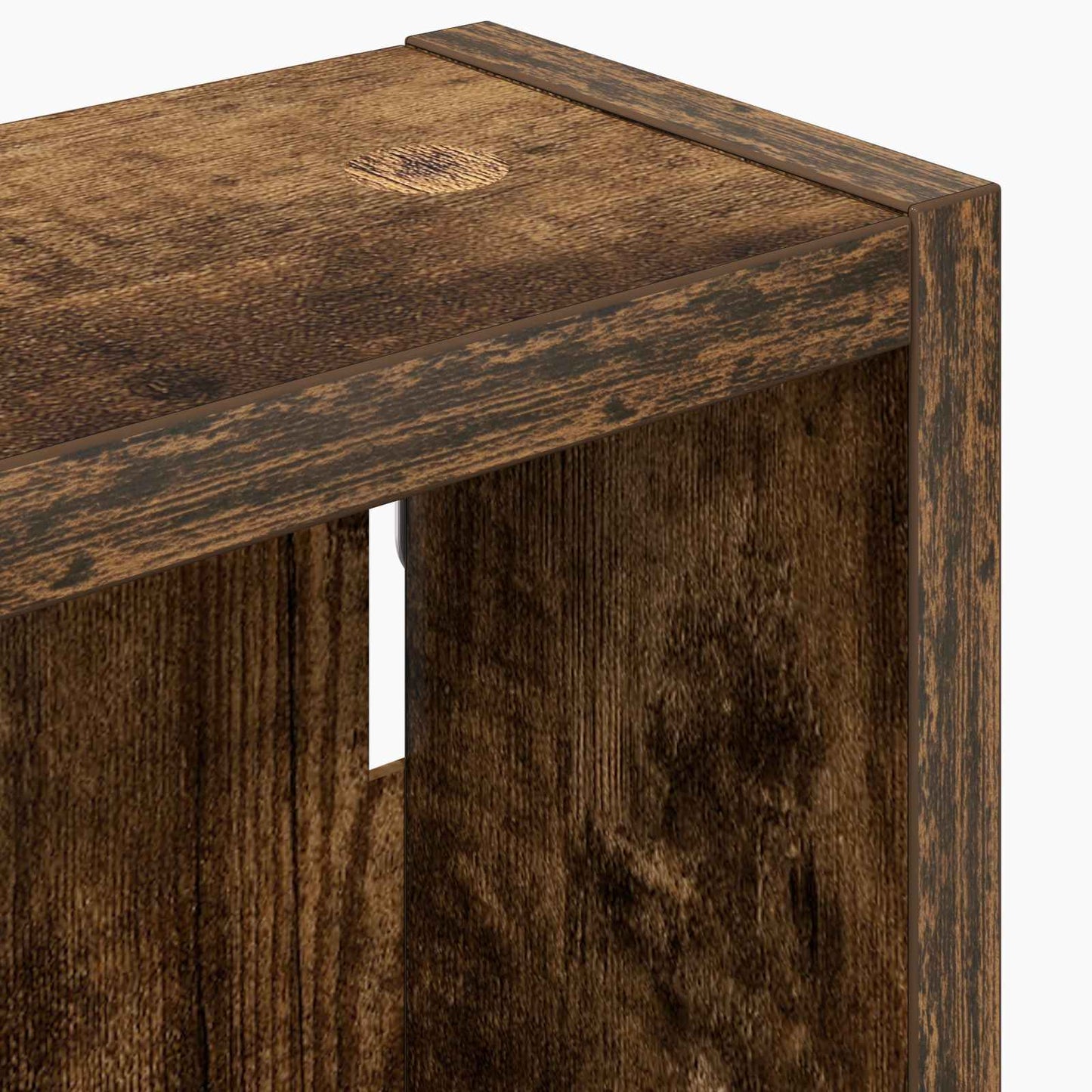 Badeværelsesvægskab Røget Eg 20 x 10 x 50 cm Konstrueret træ