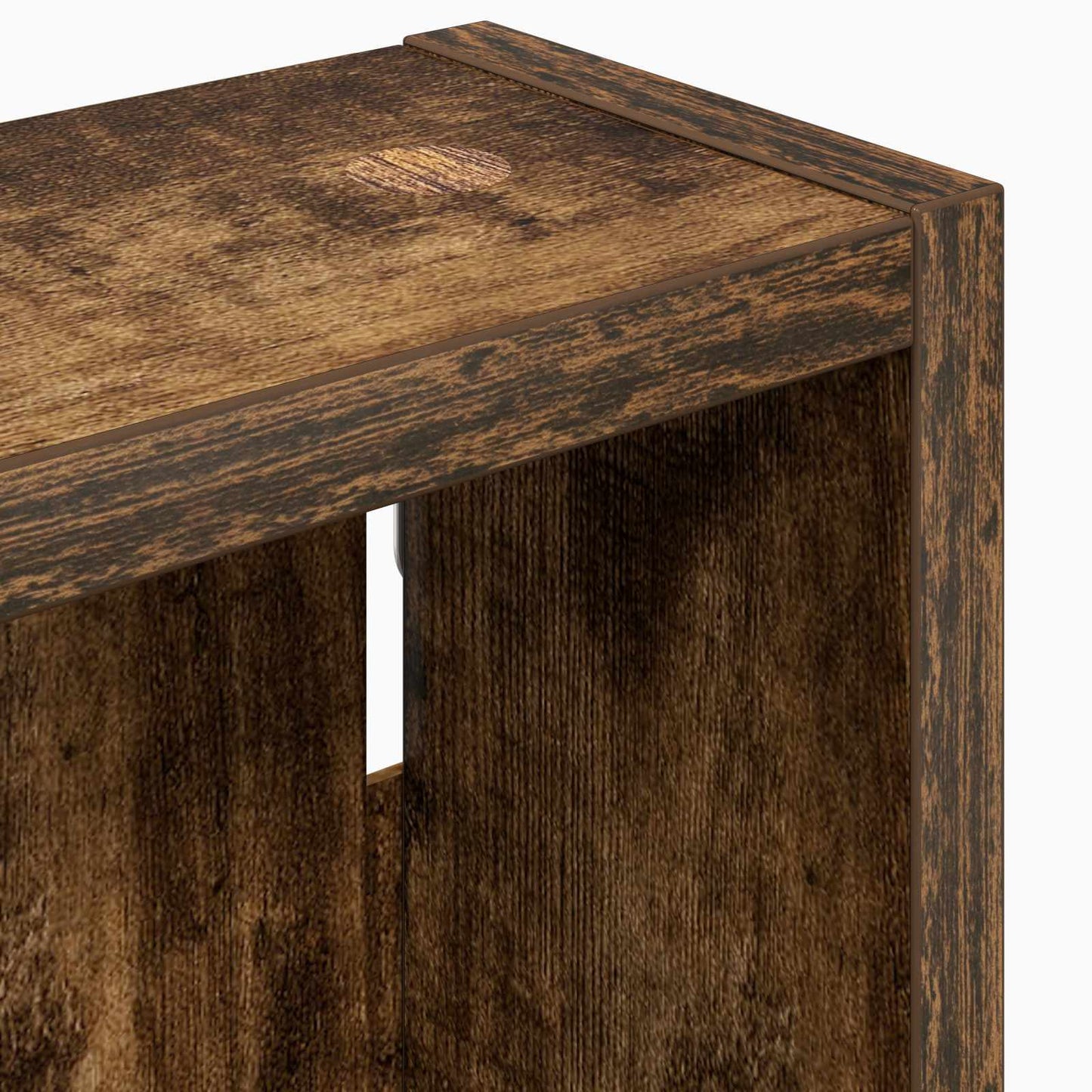 Badeværelsesvægskab Røget Eg 20 x 10 x 60,5 cm Konstrueret træ