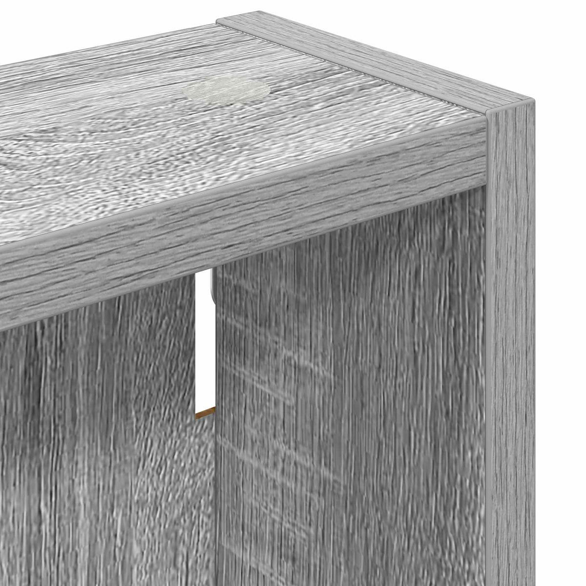 Badeværelsesvægskab Grå Sonoma 30 x 10 x 60,5 cm