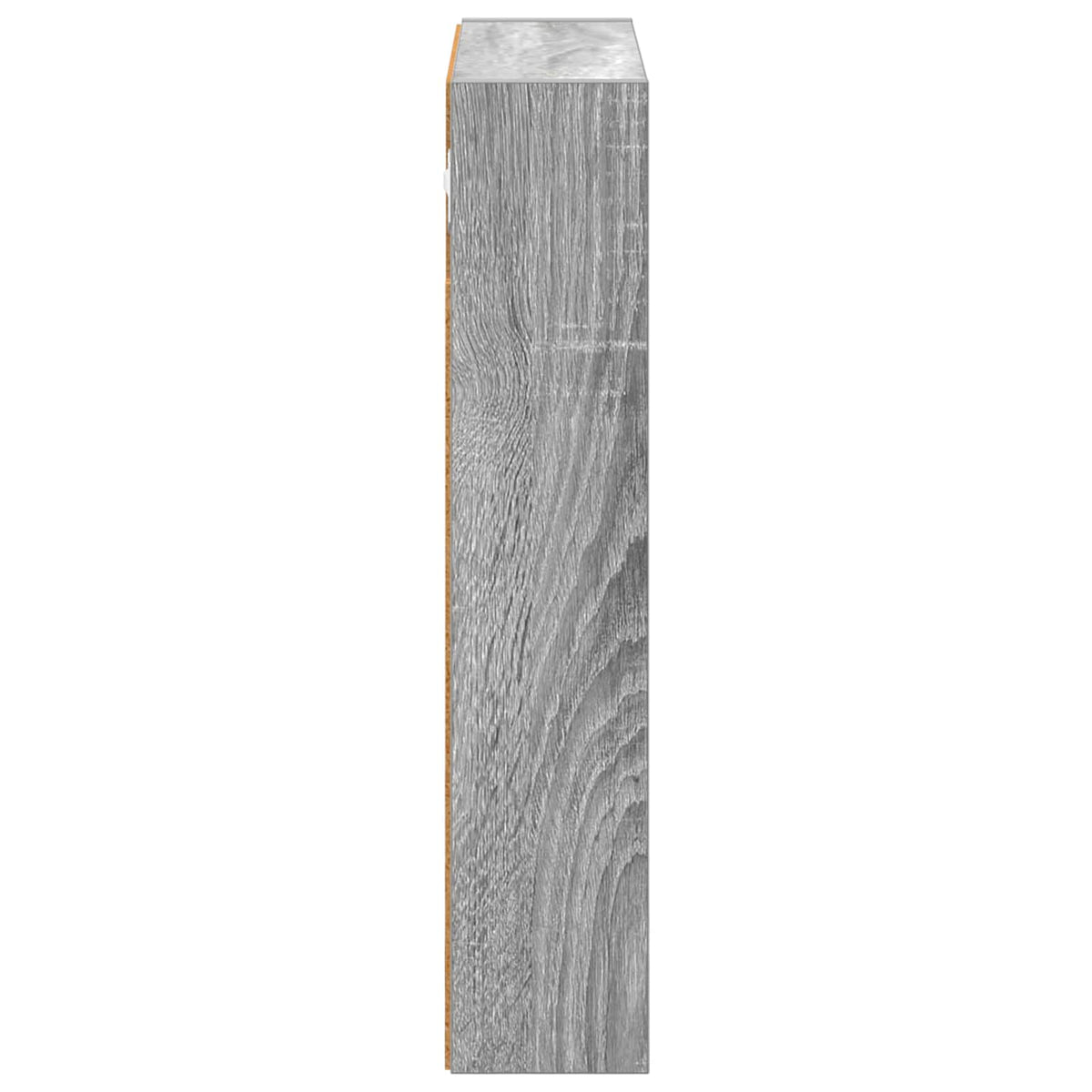 Badeværelsesvægskab Grå Sonoma 40 x 10 x 50 cm Konstrueret træ