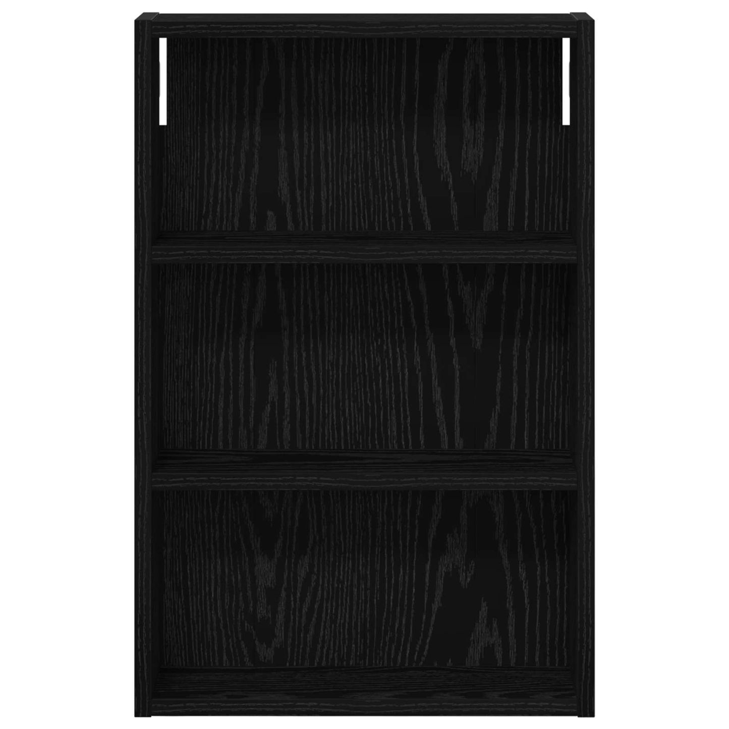 Badeværelsesvægskab Sort Eg 40 x 10 x 60,5 cm Konstrueret træ