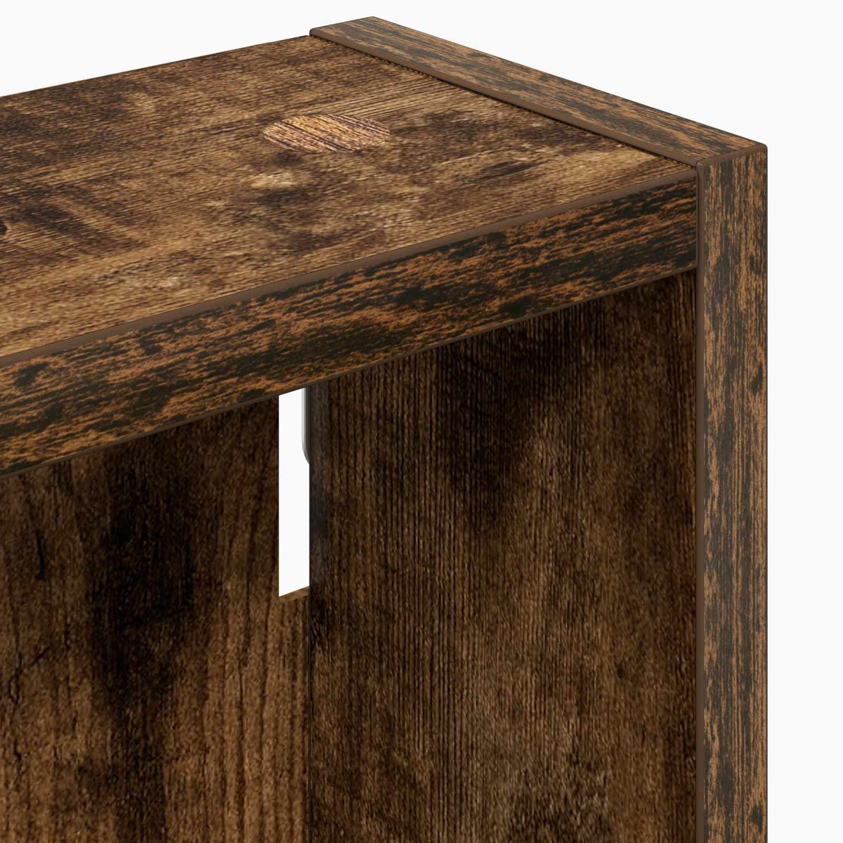 Badeværelsesvægskab Røget Eg 40 x 10 x 60,5 cm Konstrueret træ