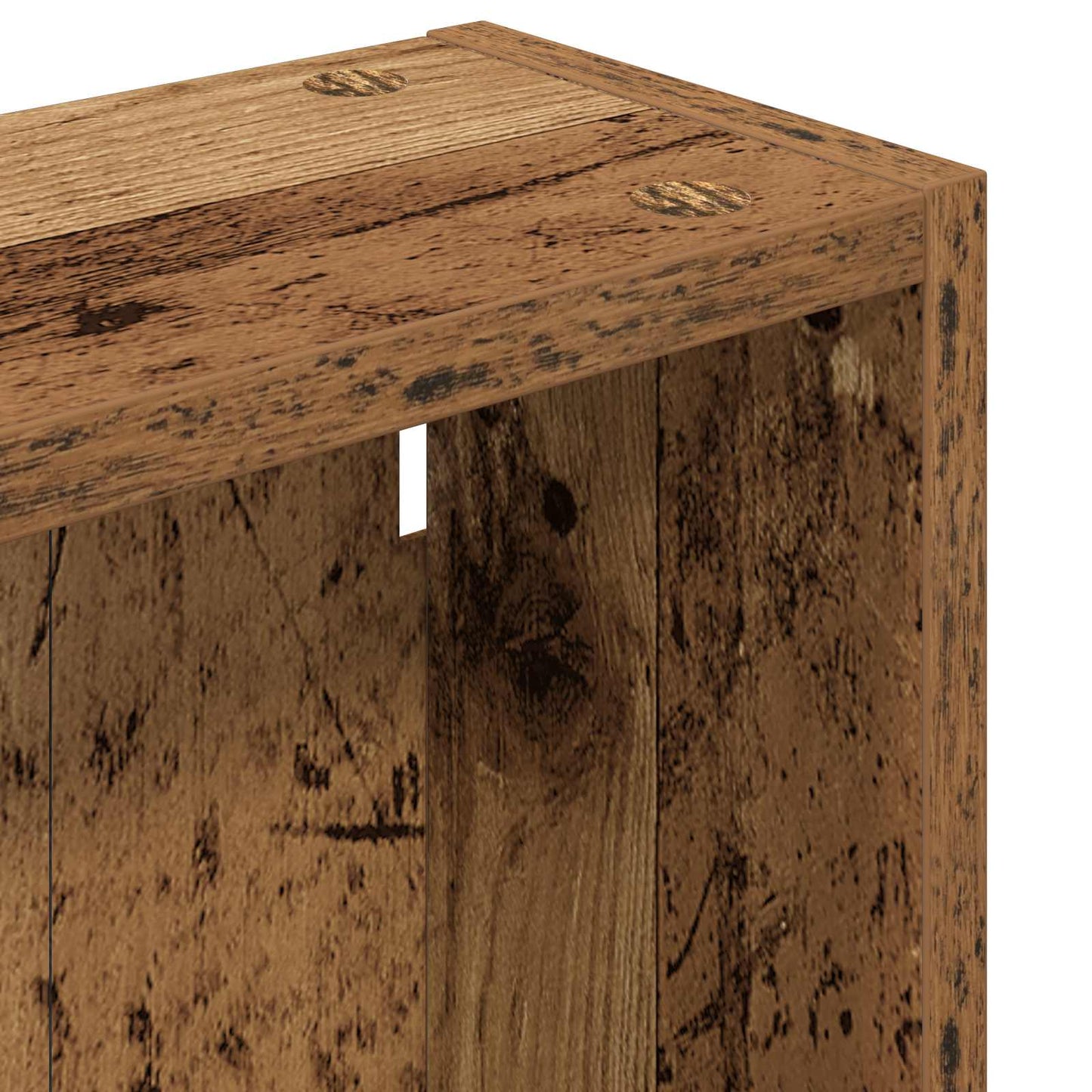 Badeværelsesvægskab Gammelt træ 40 x 14 x 70 cm Konstrueret træ