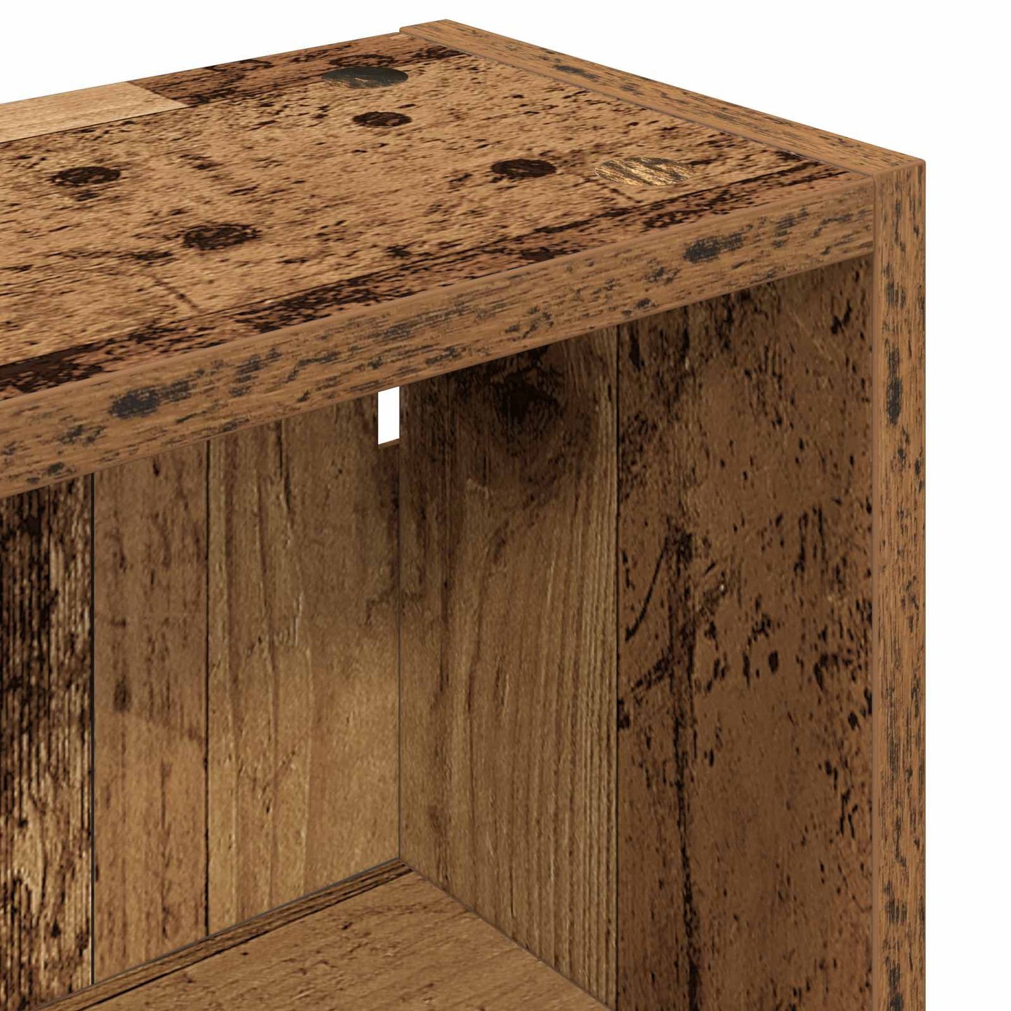 Badeværelsesvægskab Gammelt træ 40 x 16 x 62,5 cm