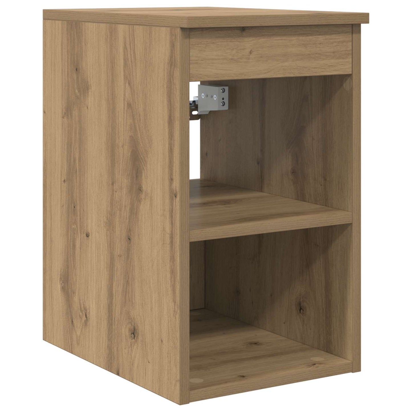Badeværelsesmøbel sæt 5 stk. Artisan-eg Konstrueret træ og glas