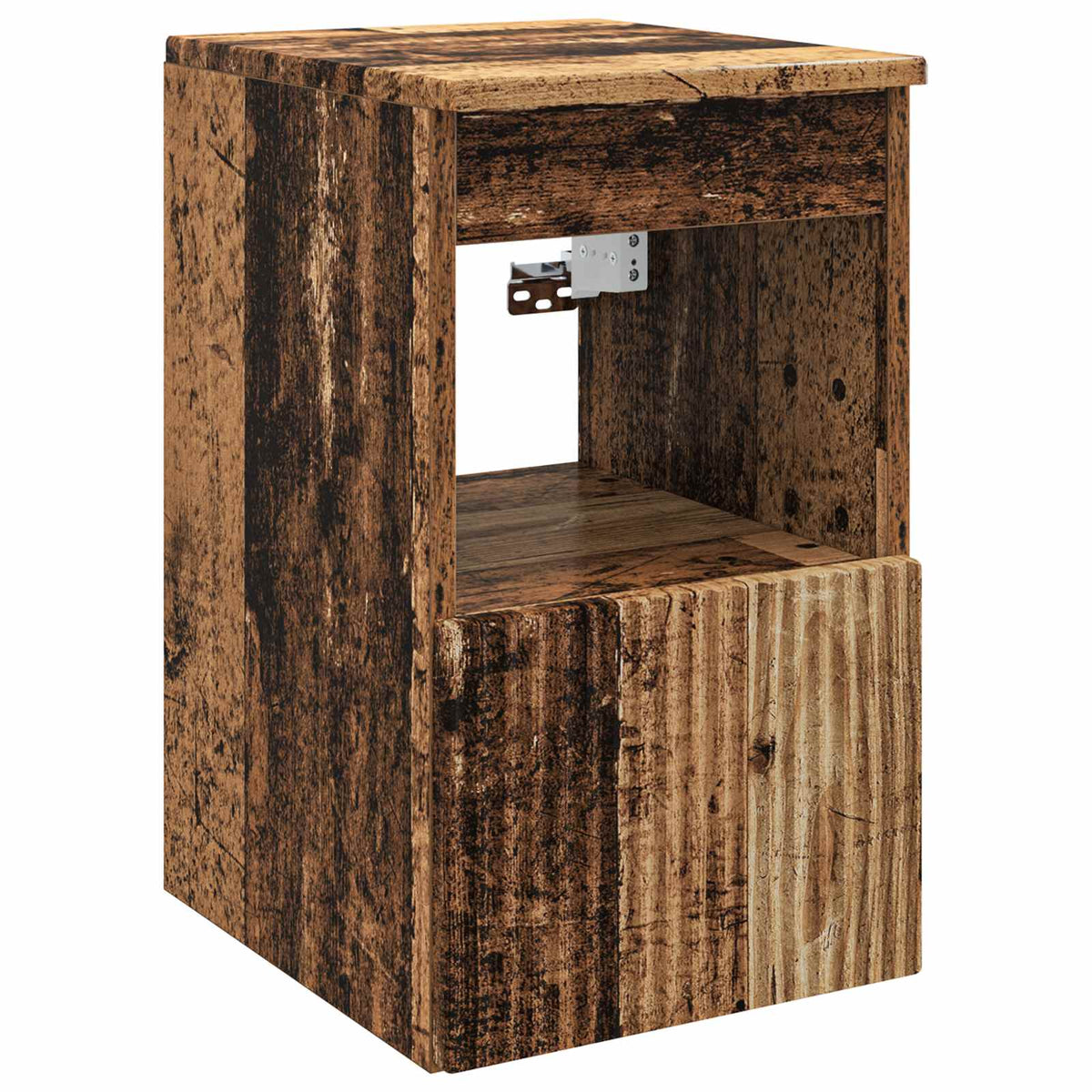 Badeværelsesmøbel sæt 6 stk. Gammelt træ