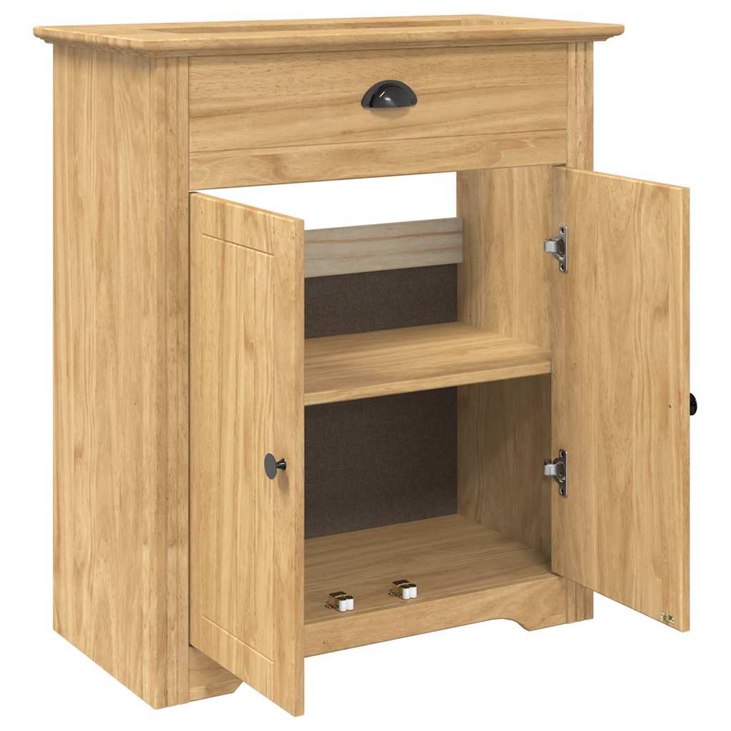 Badeværelsesskab BODO Honningbrun 70 x 35 x 80 cm