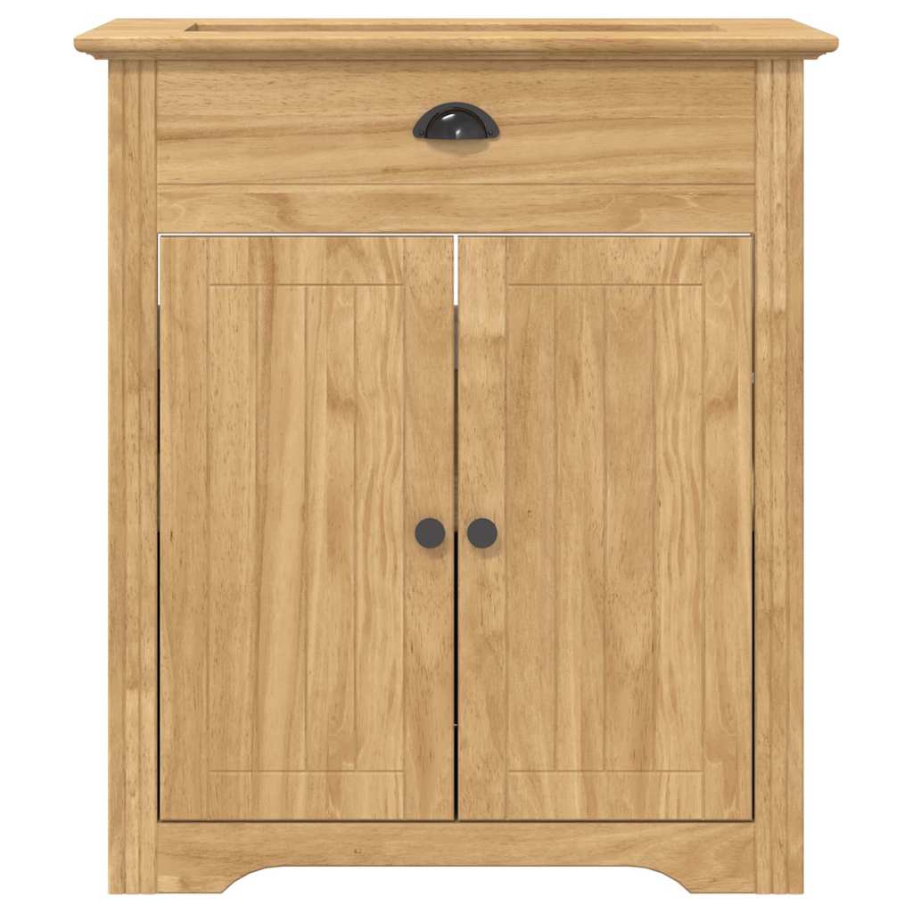 Badeværelsesskab BODO Honningbrun 70 x 35 x 80 cm